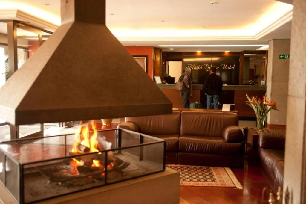 Lobby or reception in Maitá Palace Hotel