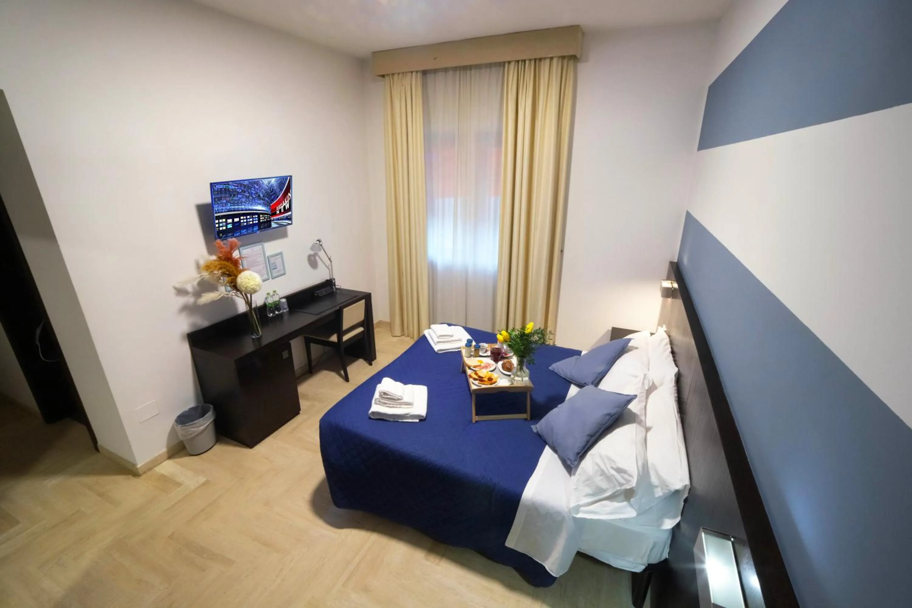 Bed in Albergo Cantiani