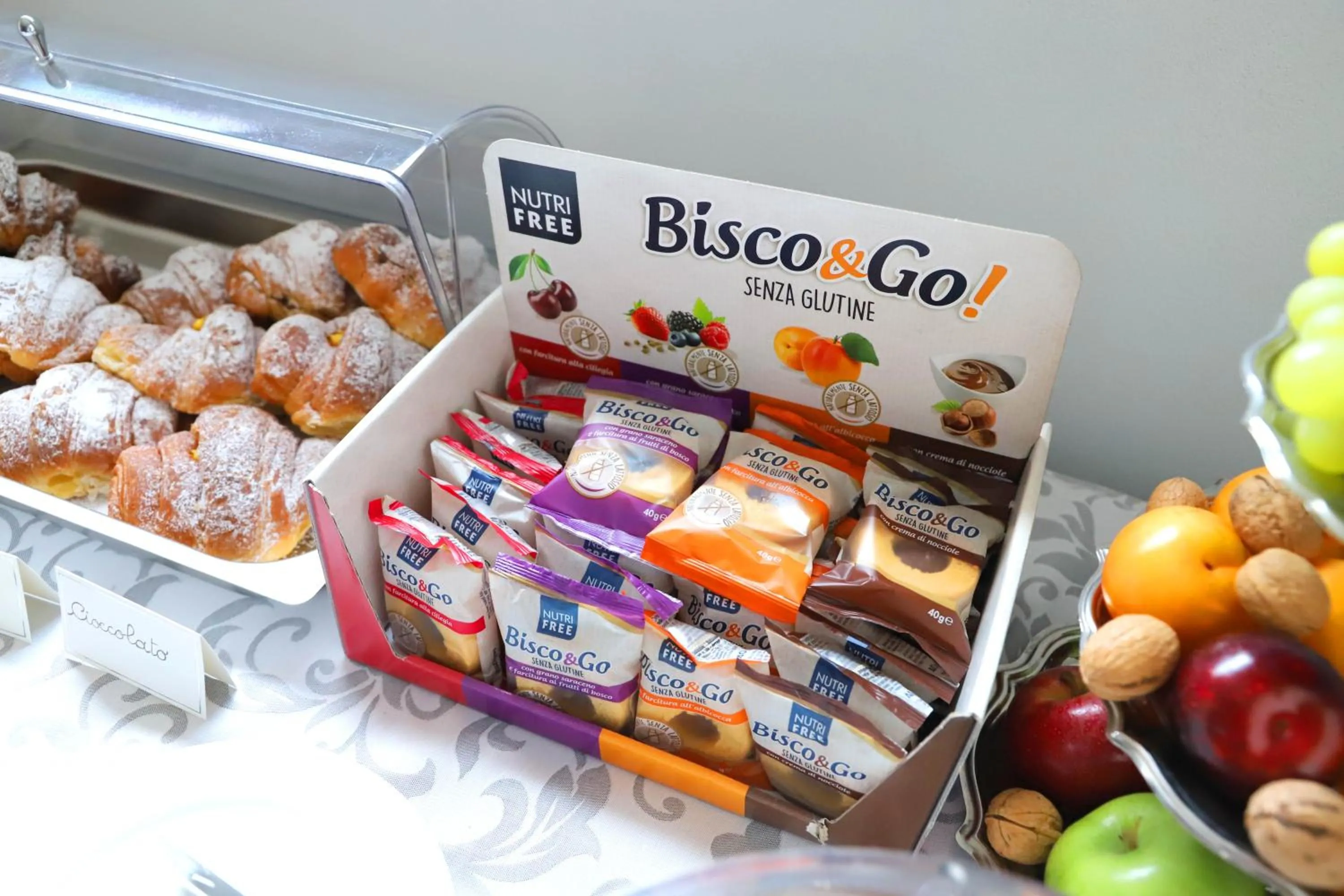 Continental breakfast in Albergo Cantiani