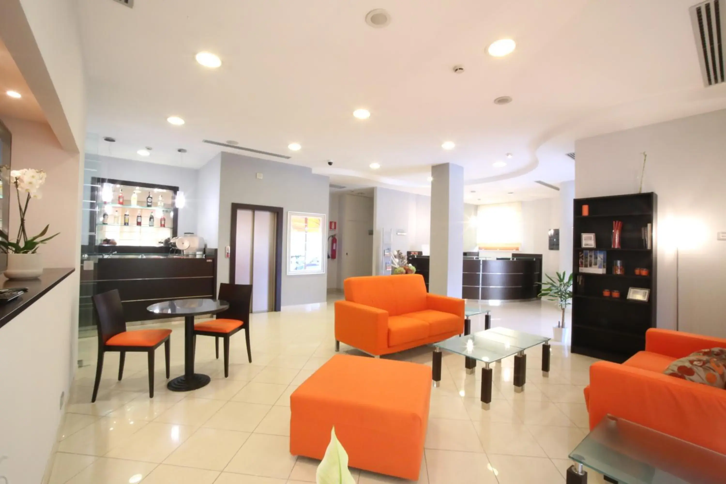 Lobby or reception in Albergo Cantiani Lobby or reception in Albergo Cantiani