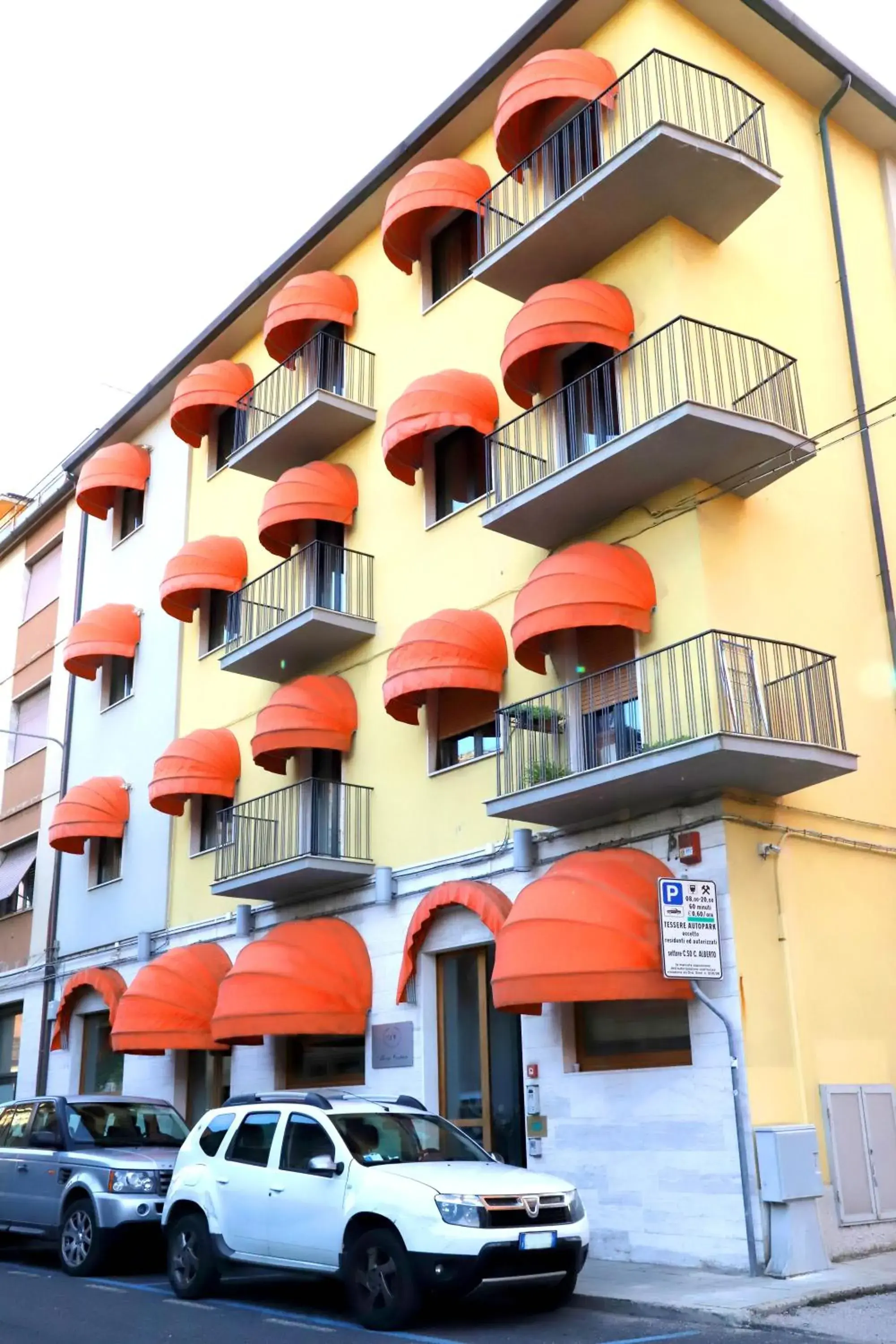 Property building in Albergo Cantiani Property building in Albergo Cantiani