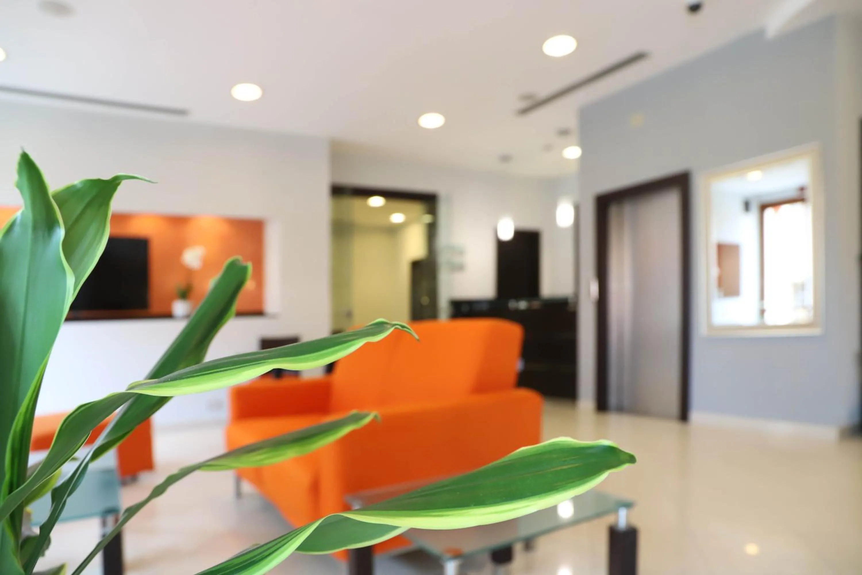 Lobby or reception in Albergo Cantiani