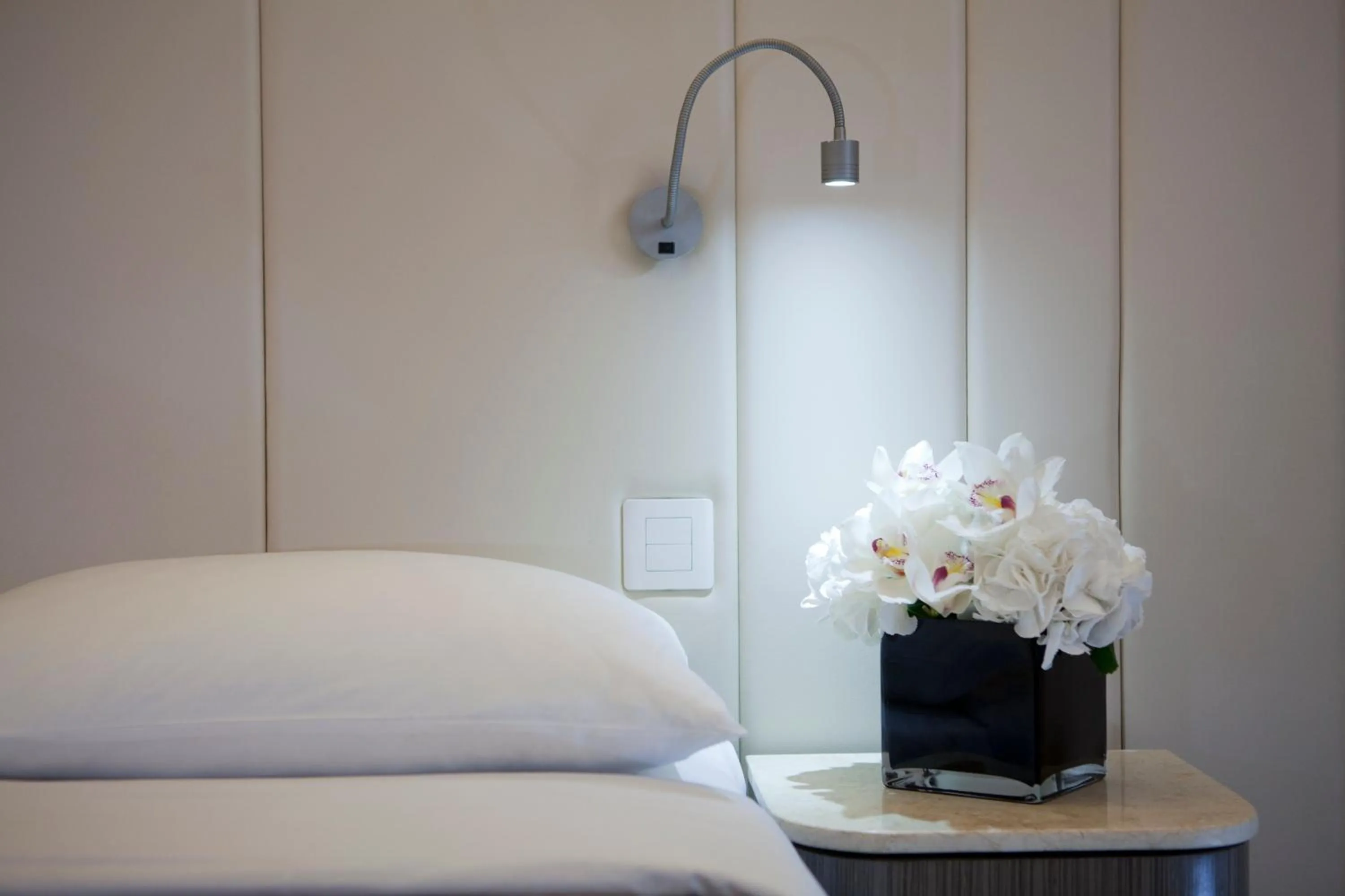 Decorative detail, Bed in Silka Seaview Hotel