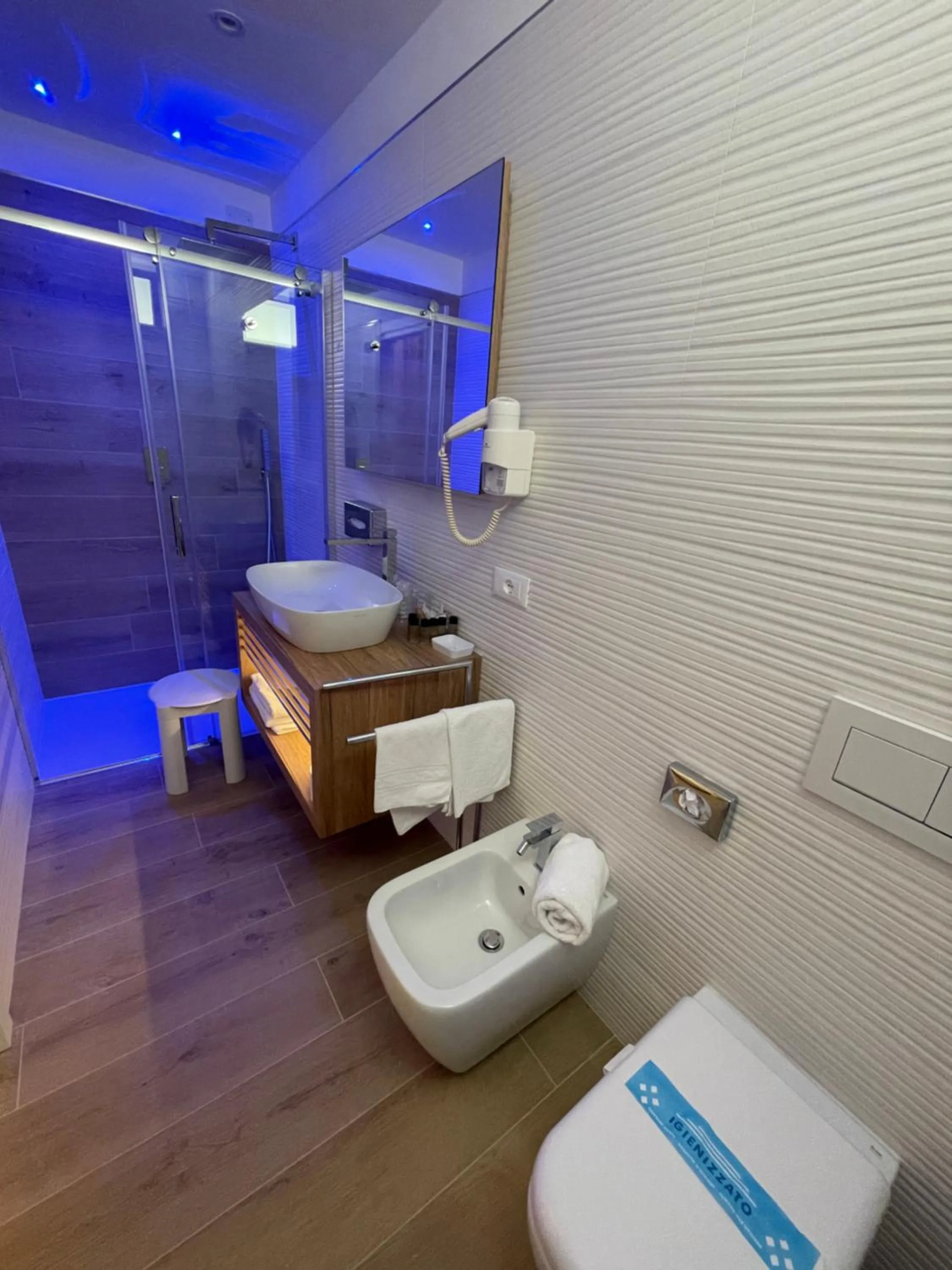 Toilet in Hotel Conca Verde