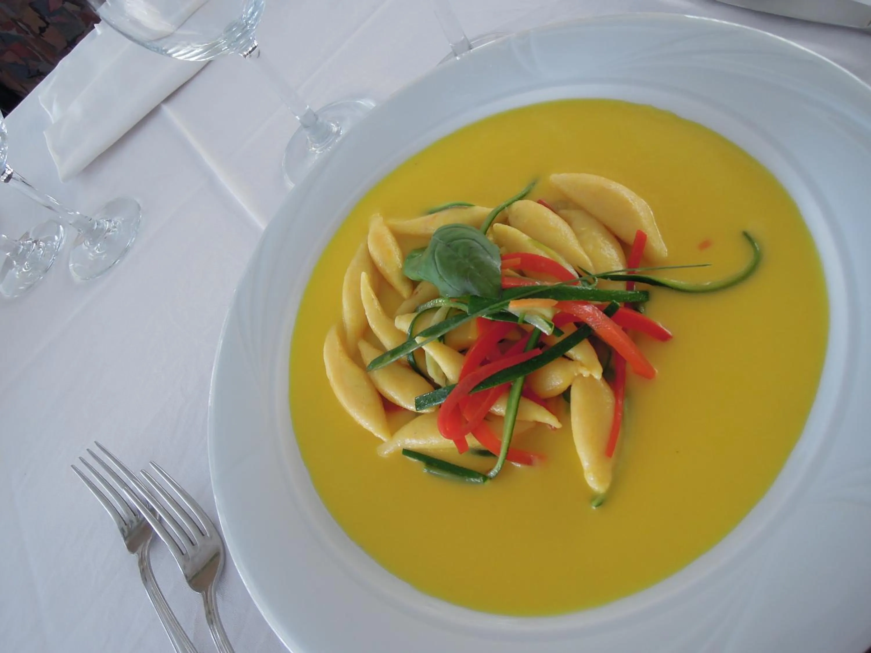 Food close-up in Hotel Conca Verde