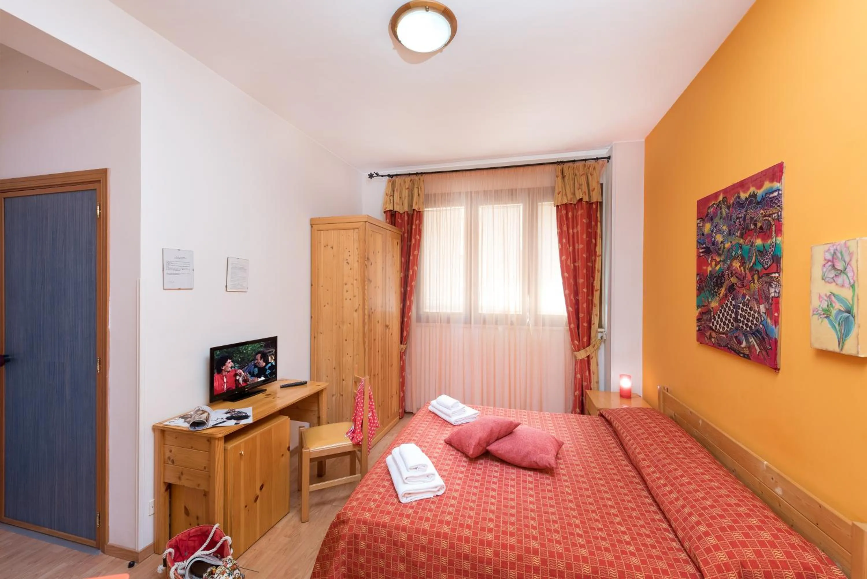 Bed in Hotel Halimeda