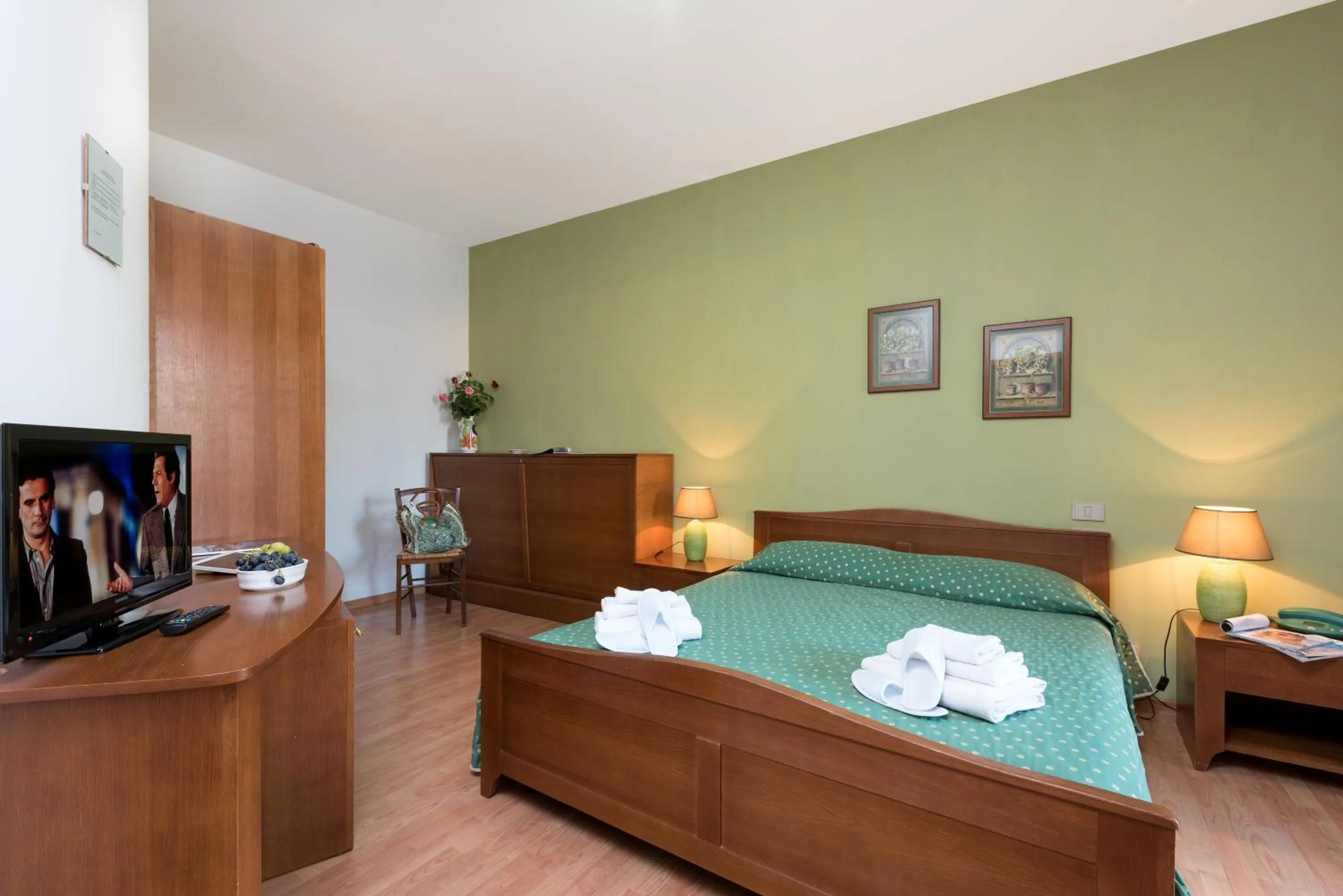 Bed in Hotel Halimeda