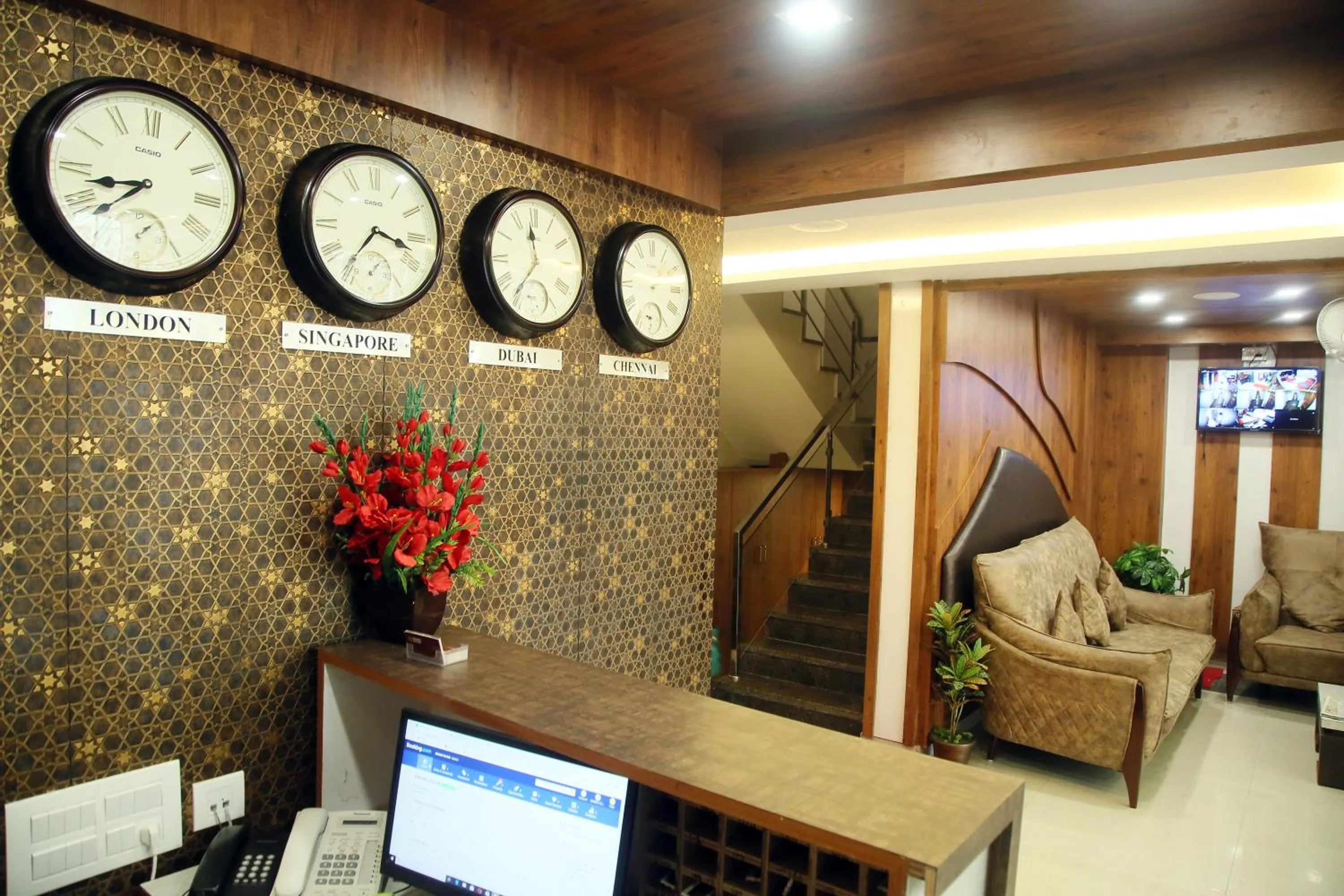 Seating area in Grand Oliver