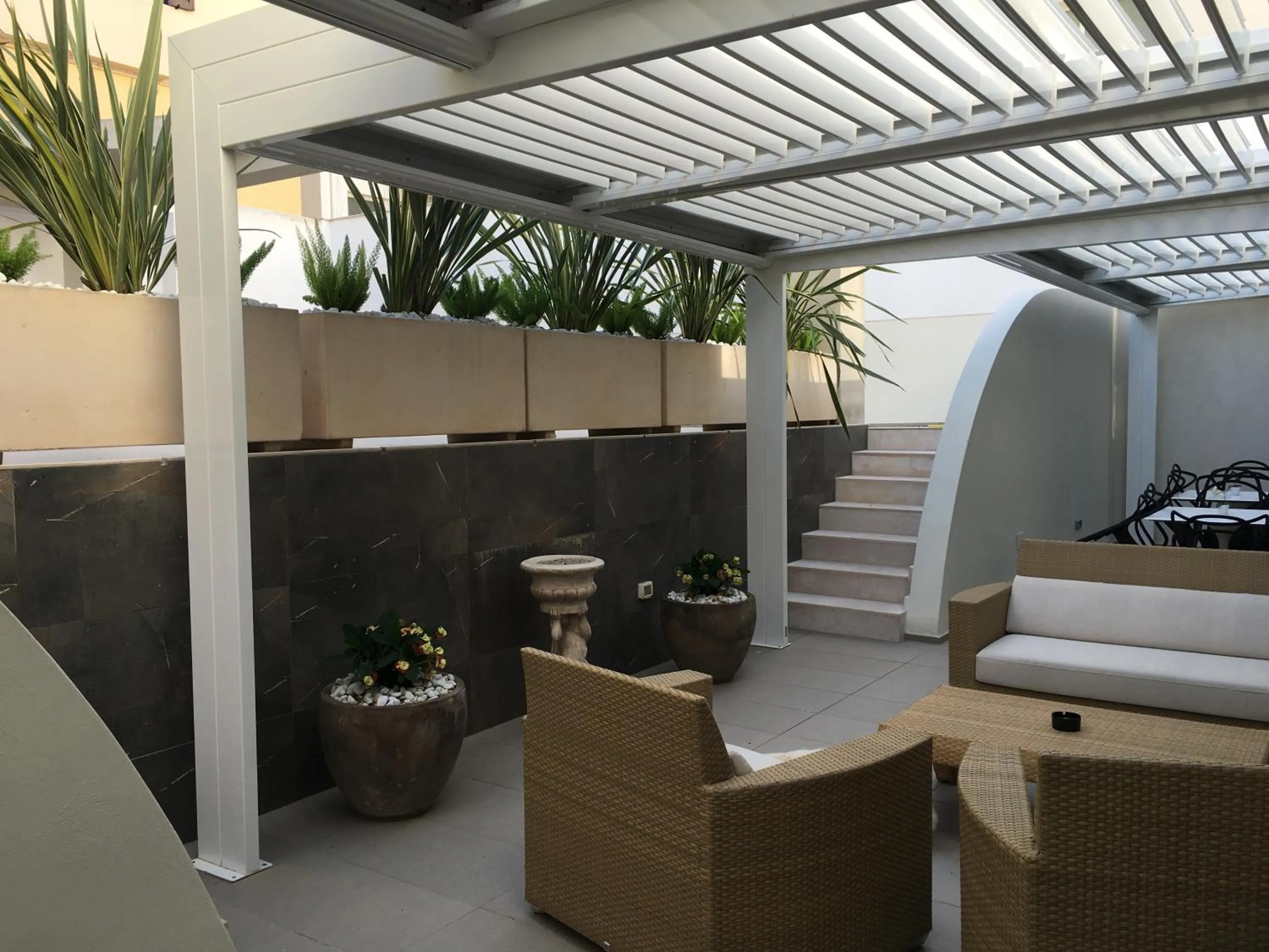 Patio in Barone Liberty & Luxury SPA-Boutique Hotel