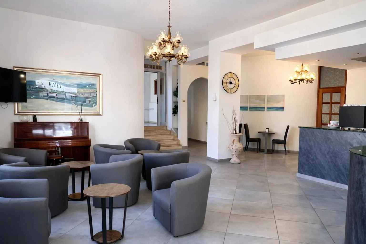 Lobby or reception in Hotel Residence Turium