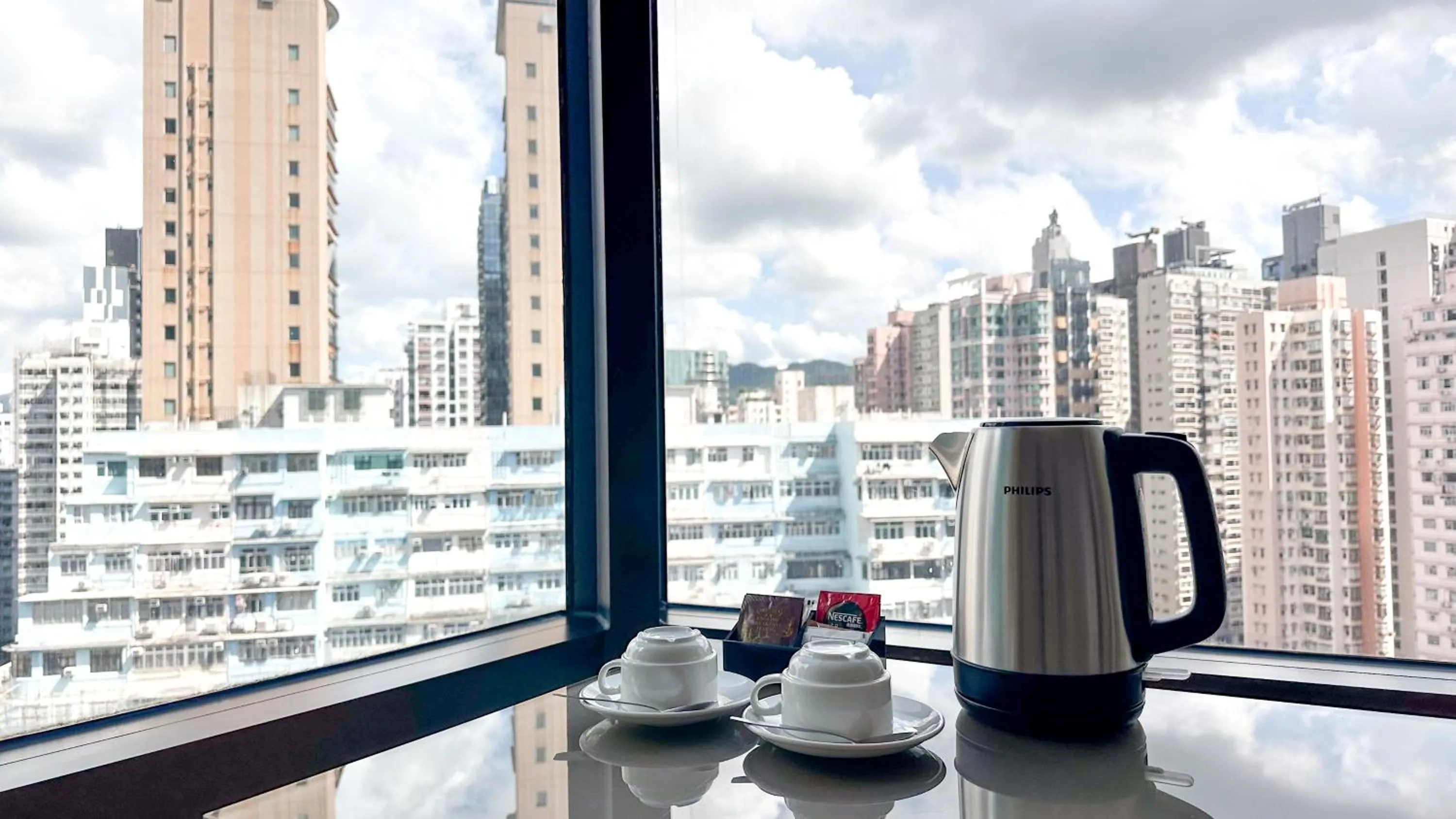 City view in Stanford Hotel Hong Kong