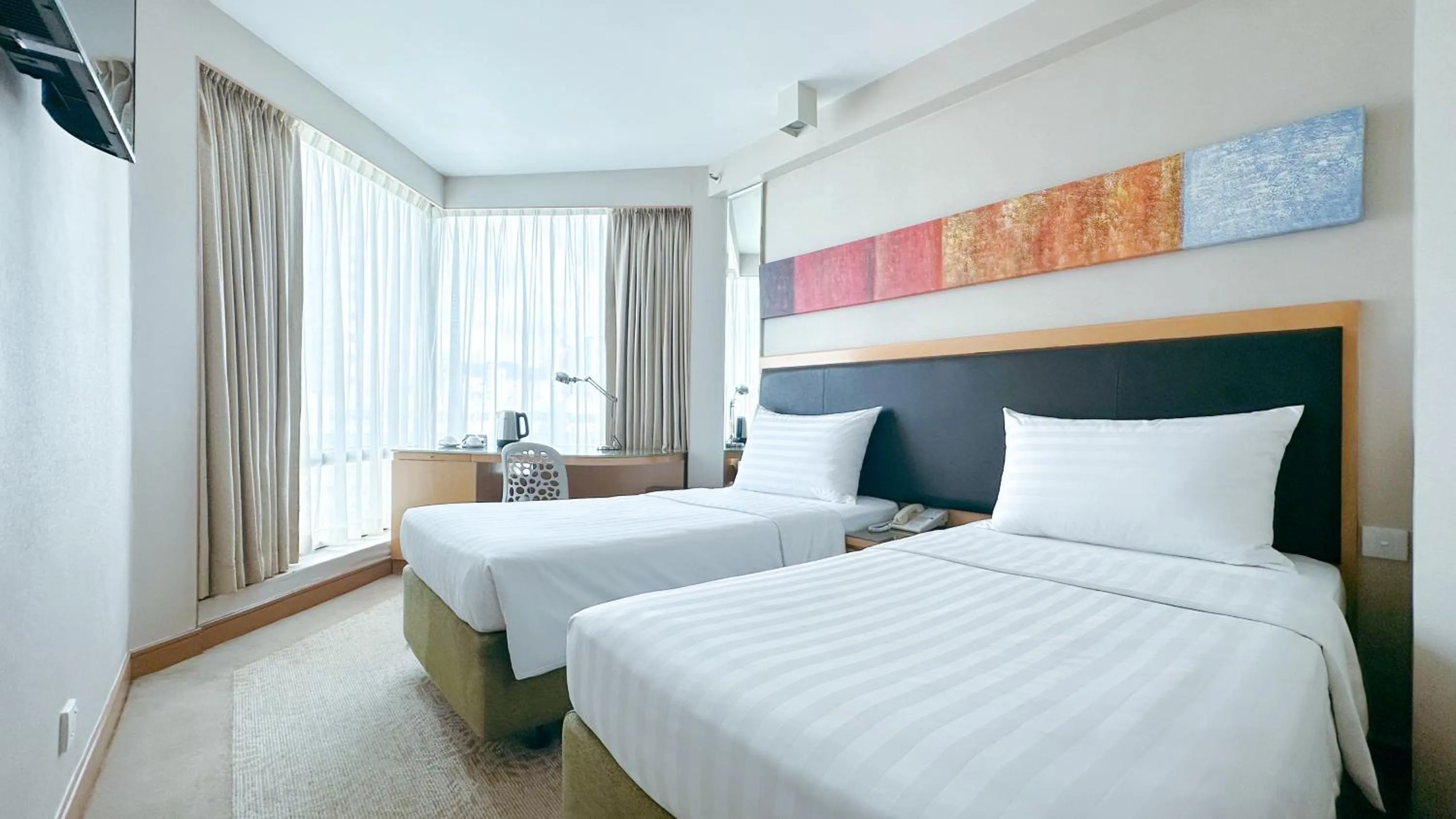 Bedroom, Bed in Stanford Hotel Hong Kong