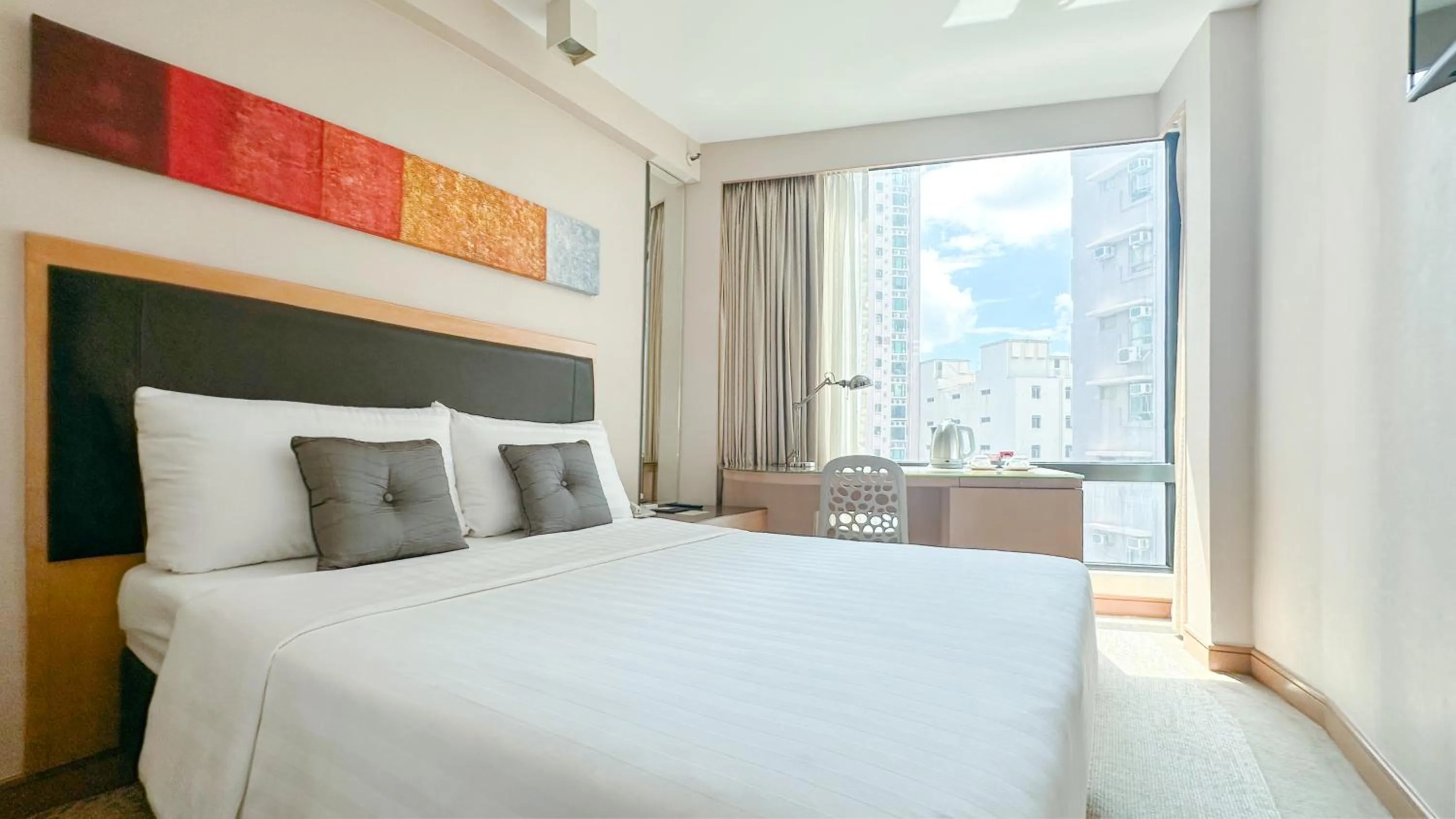 Bed in Stanford Hotel Hong Kong