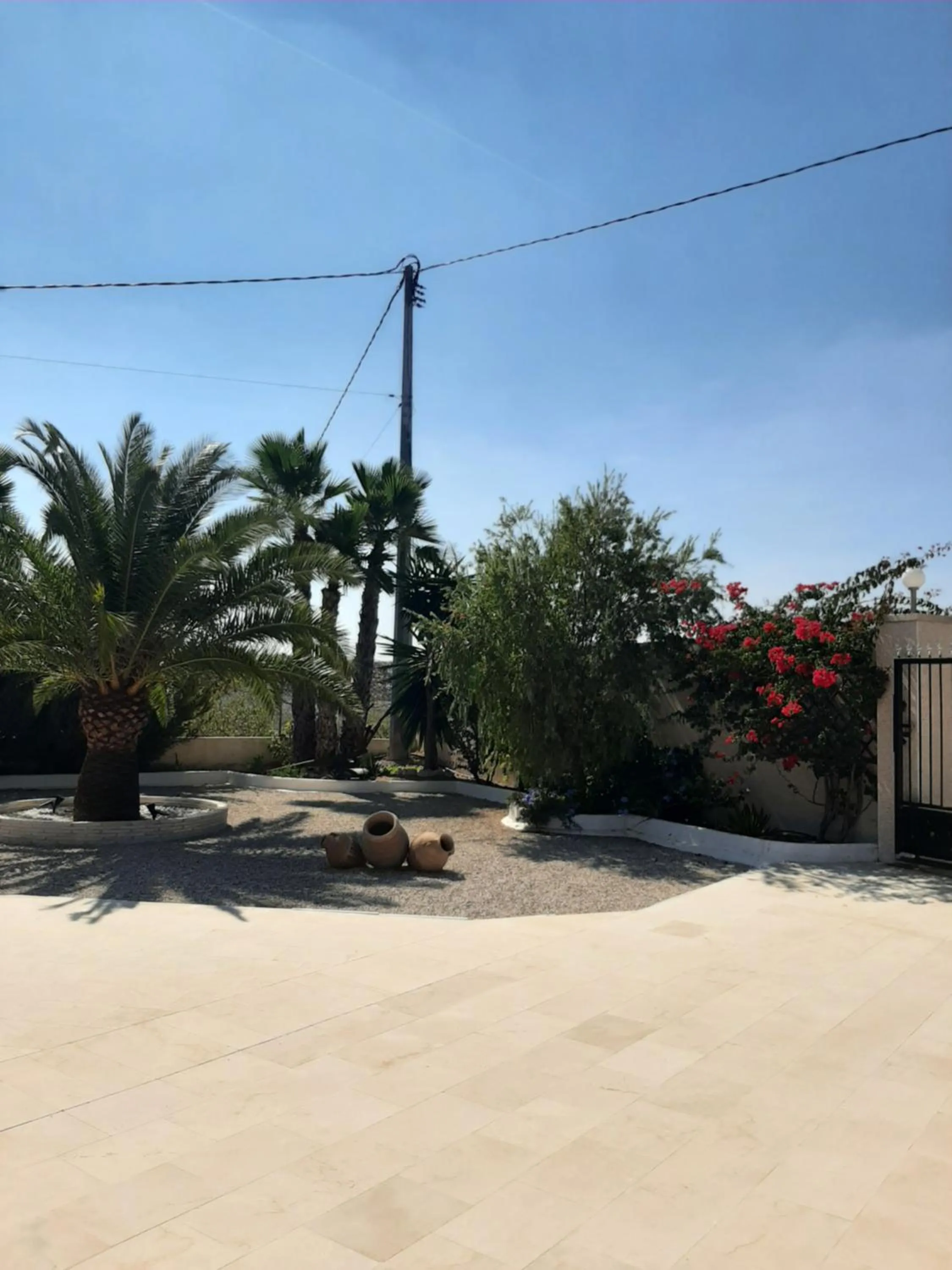 Garden view in La Dolce Vita