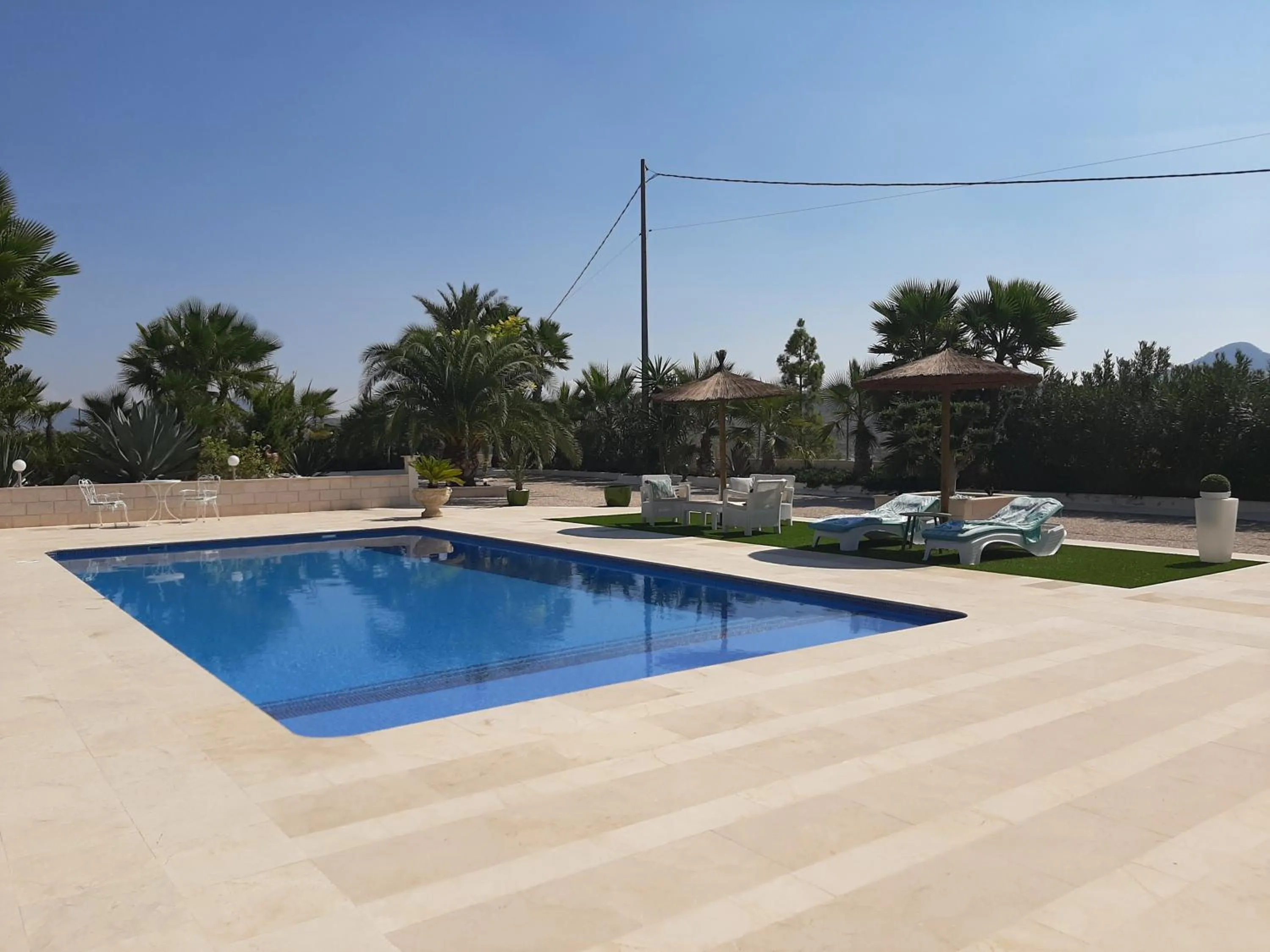 Pool view in La Dolce Vita