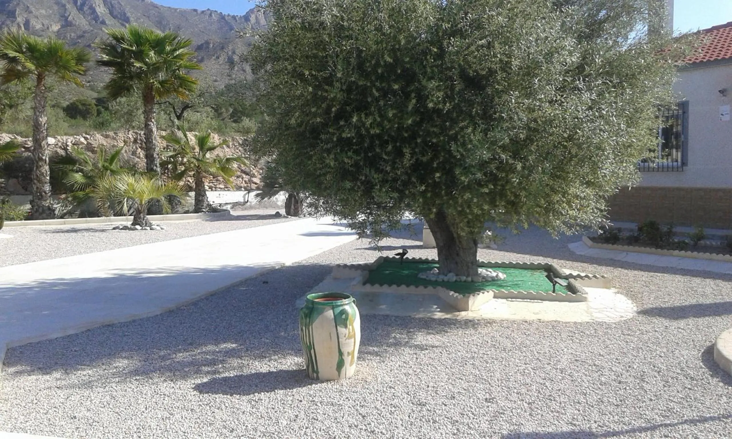 Garden view in La Dolce Vita