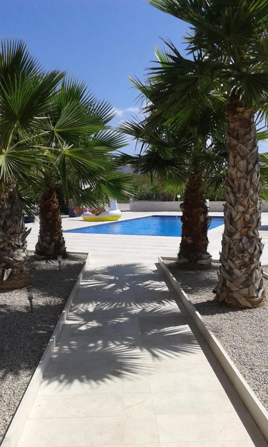 Pool view in La Dolce Vita