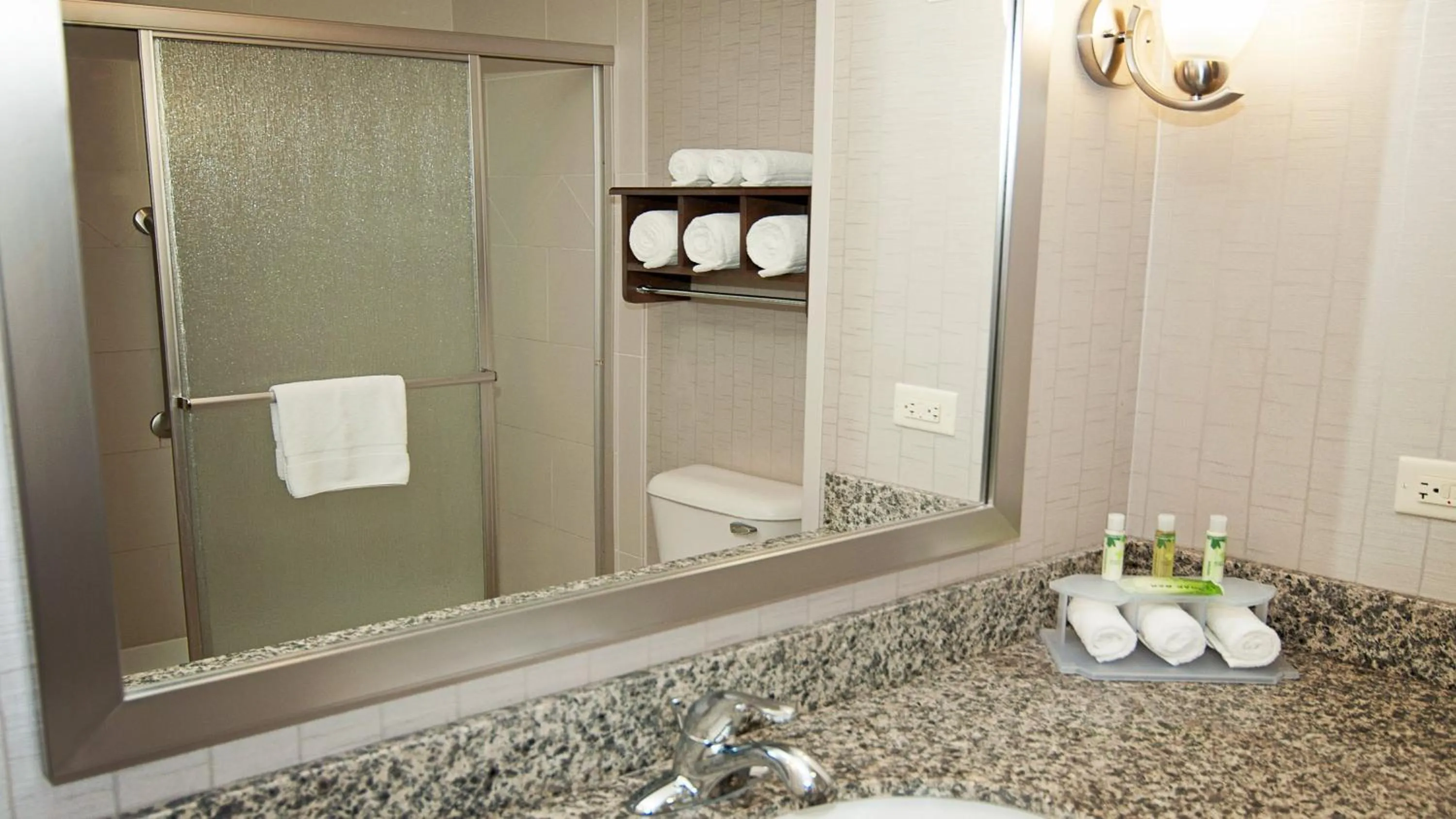 Bedroom in Holiday Inn Express Hotel & Suites Wichita Northeast by IHG