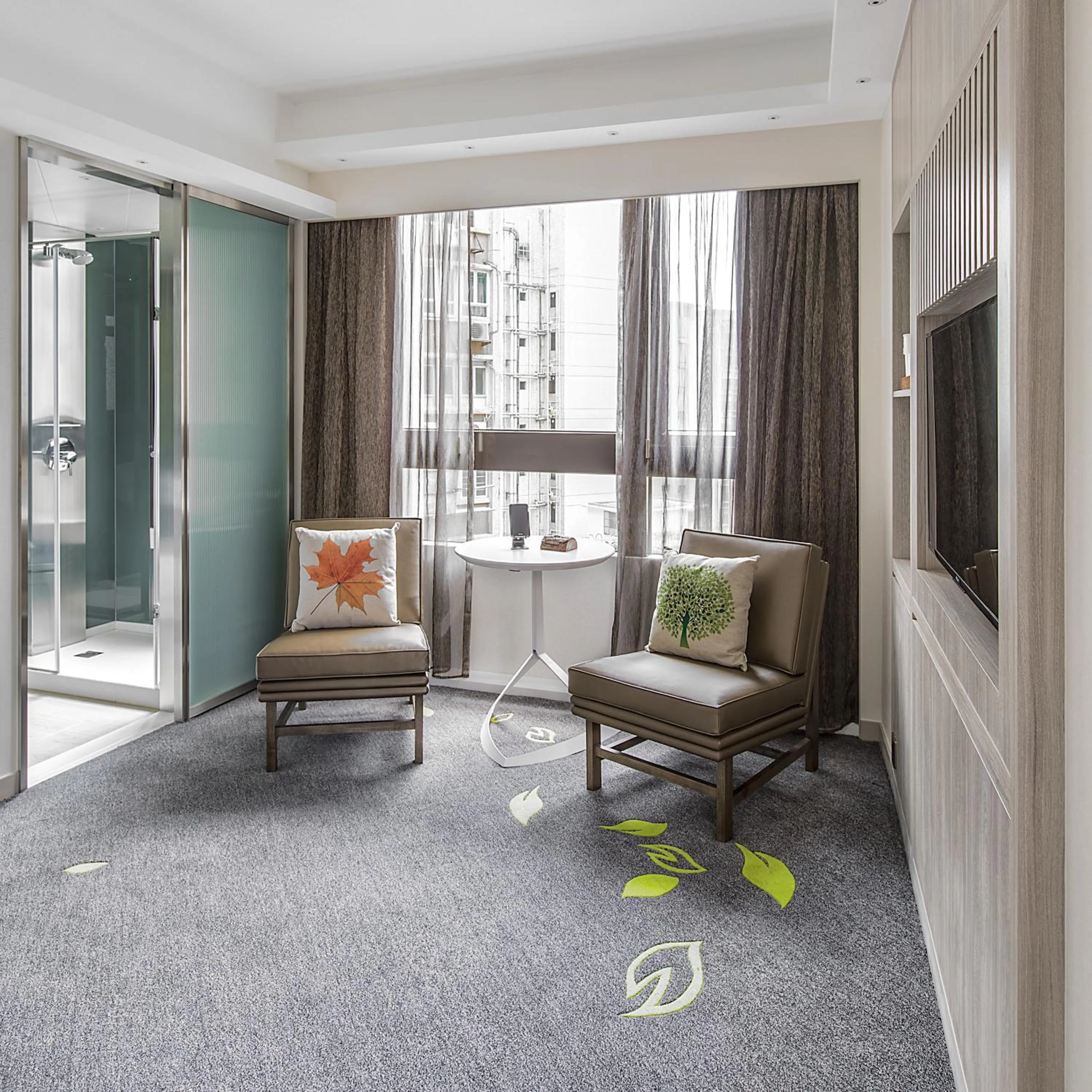 Seating area in Stanford Hillview Hotel Hong Kong