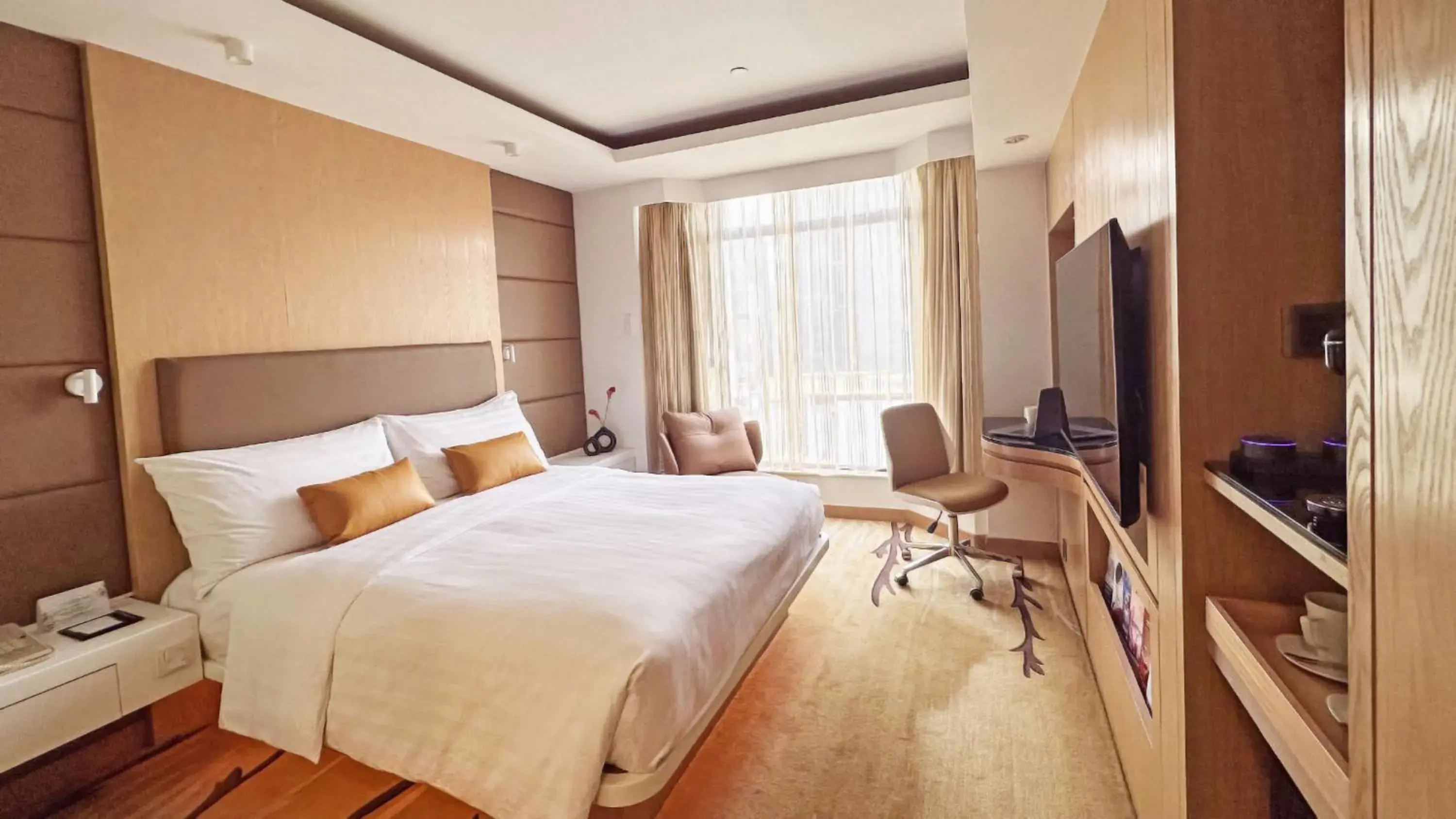 Bed in Stanford Hillview Hotel Hong Kong Bed in Stanford Hillview Hotel Hong Kong