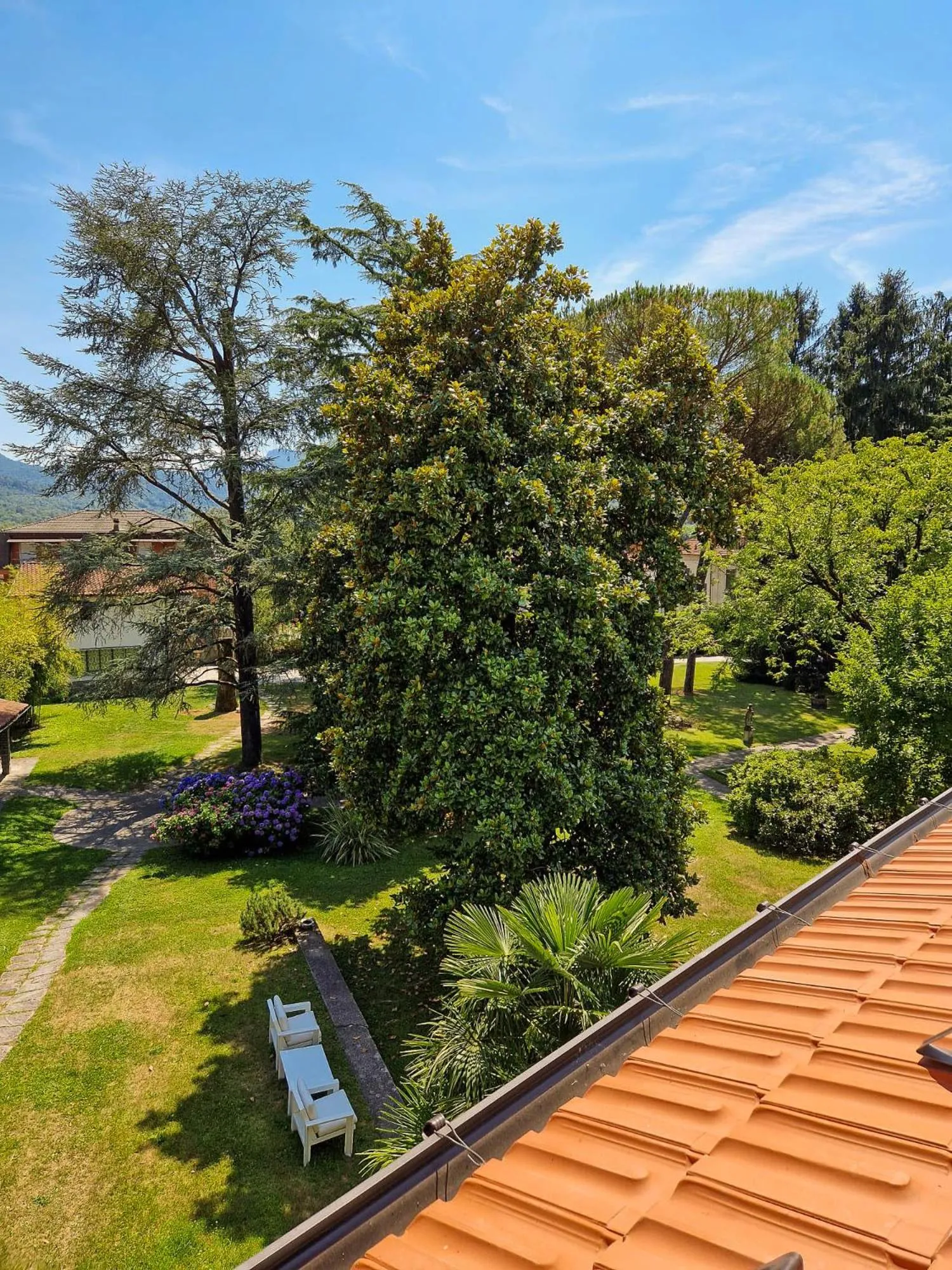 Garden in Villa Sarchi