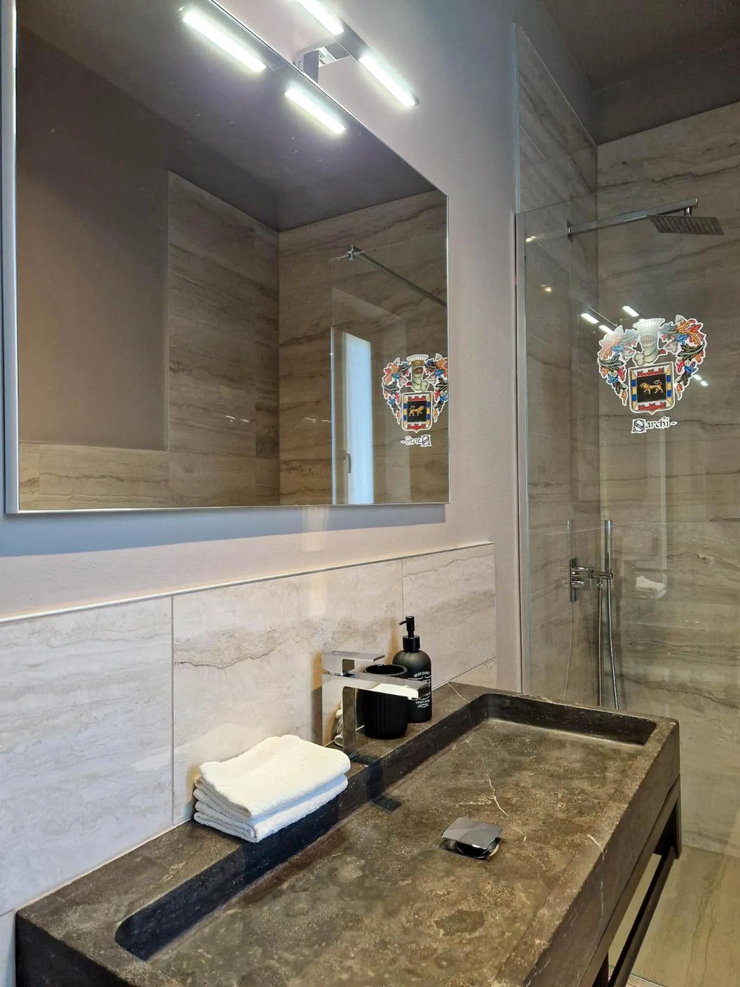 Bathroom in Villa Sarchi