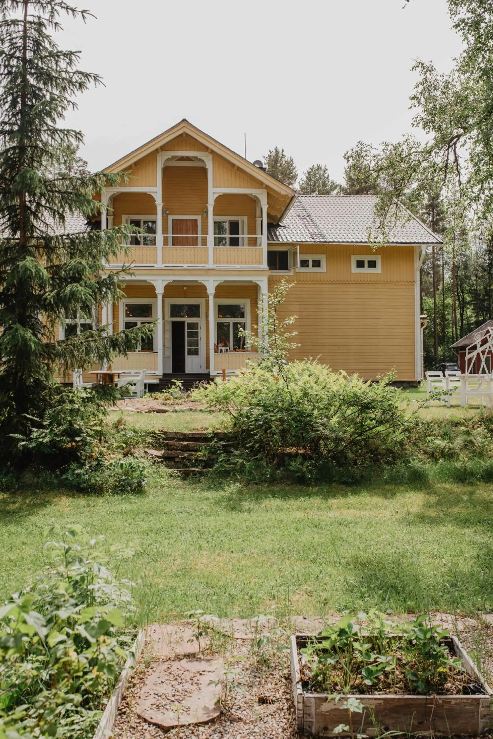 Property building in Turistgården Särna