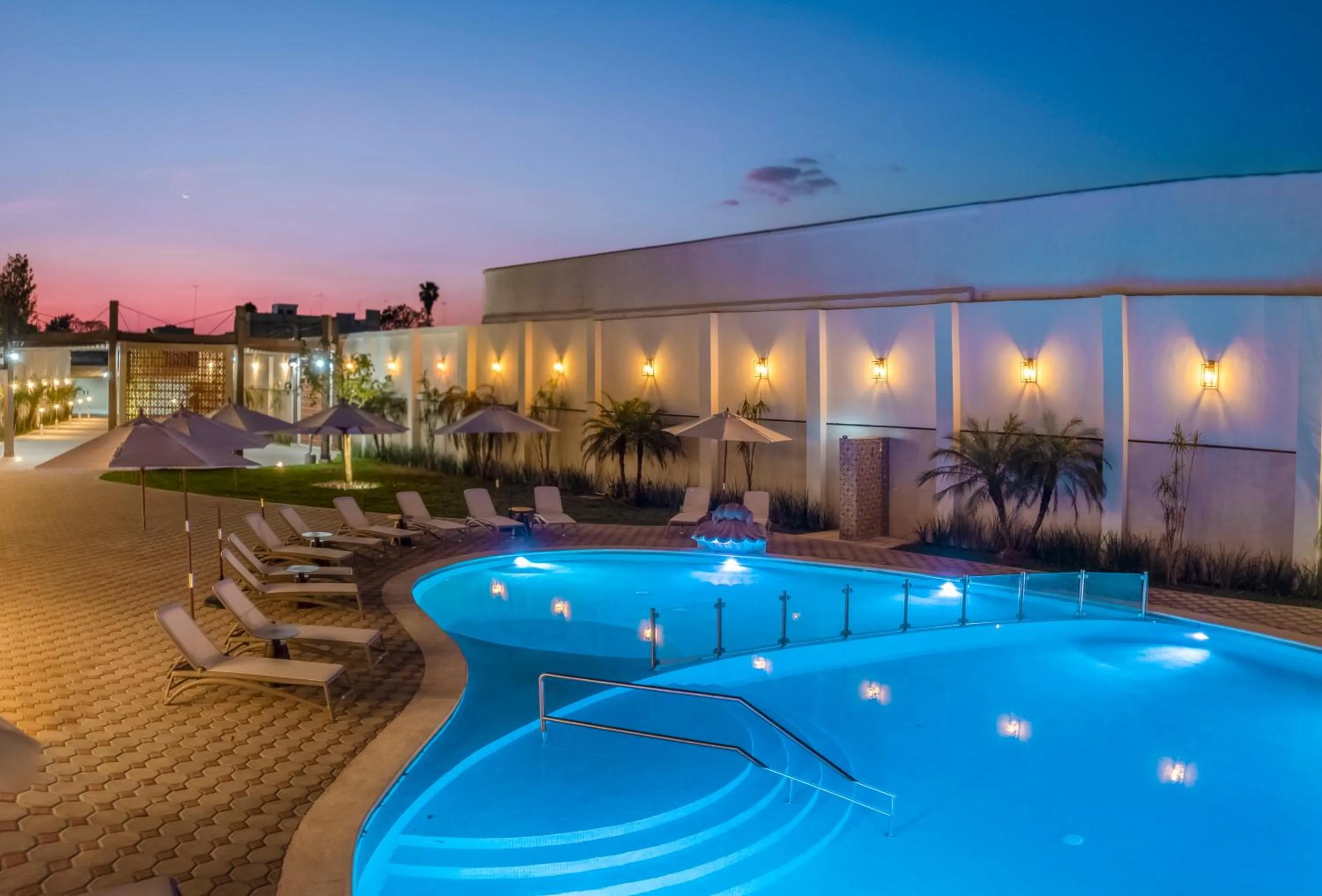 Swimming pool in Gran Hotel Mexico by Solaris