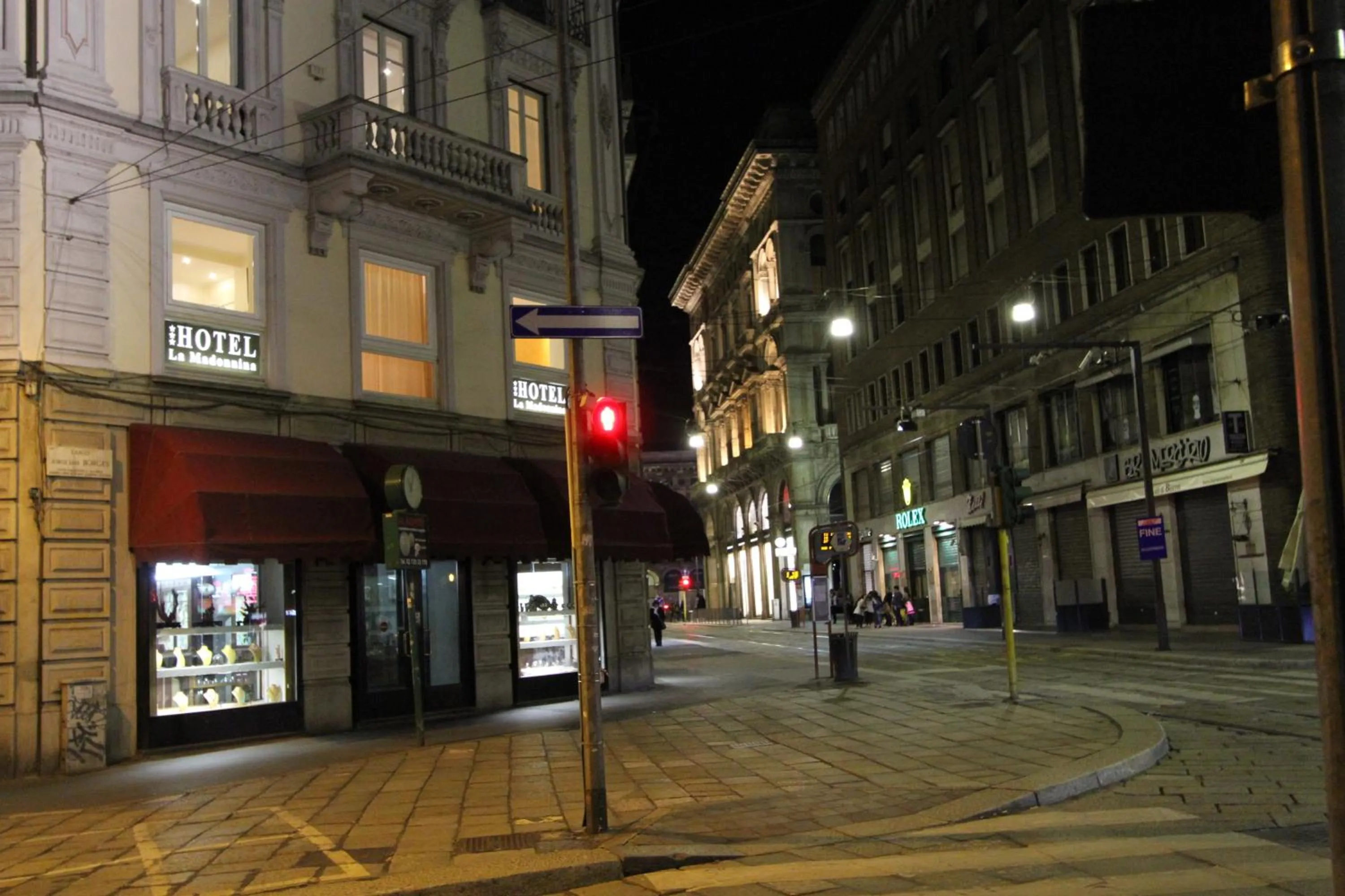 Facade/entrance in Hotel La Madonnina