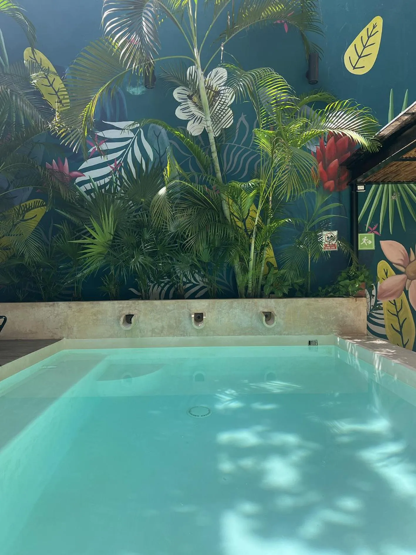 Swimming pool in Latino Hotel Boutique