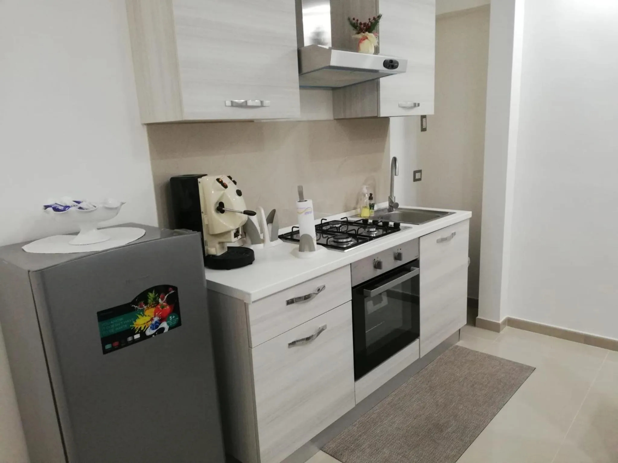 Kitchen or kitchenette in B&B Oplonti Resort