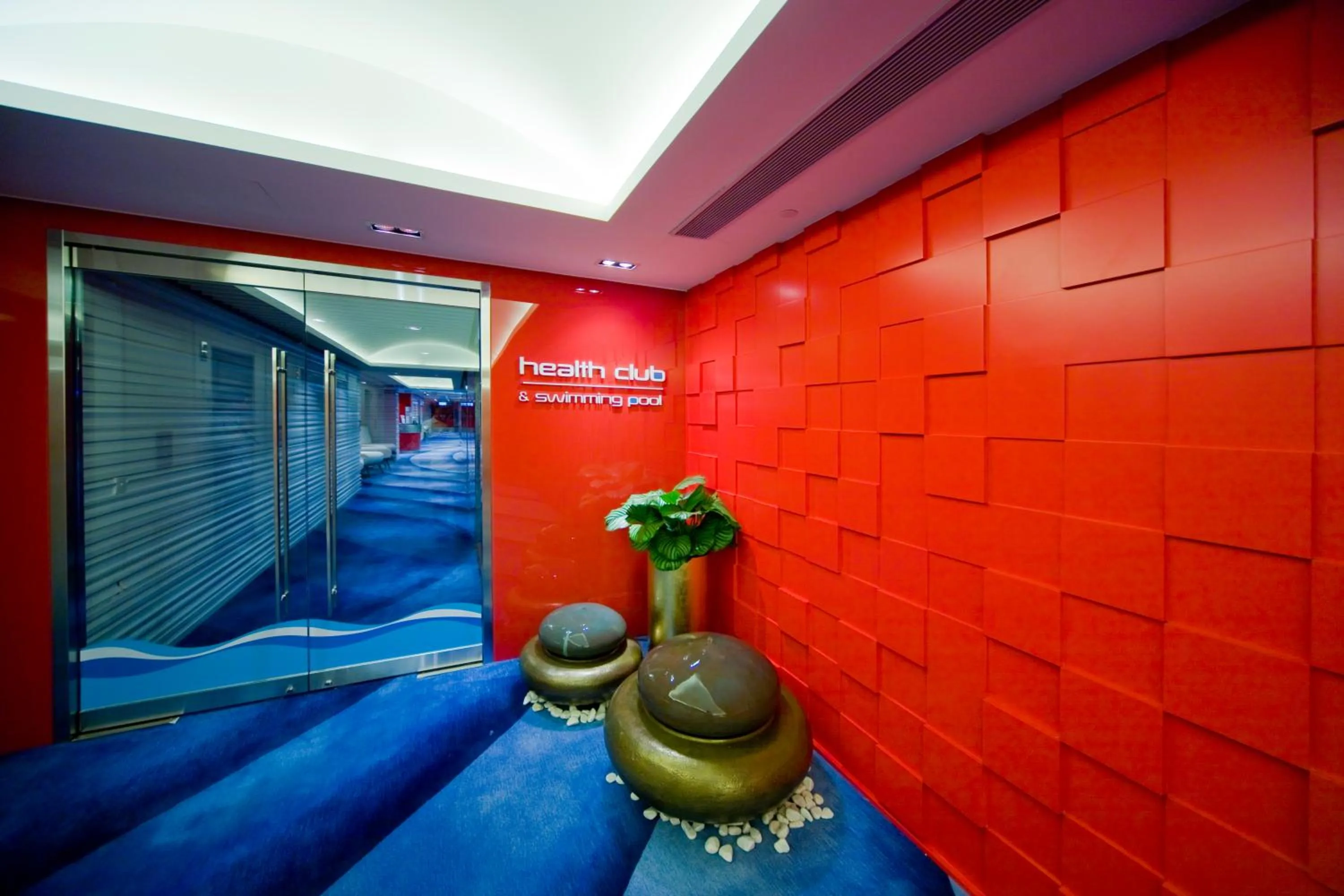 Fitness centre/facilities in Panda Hotel