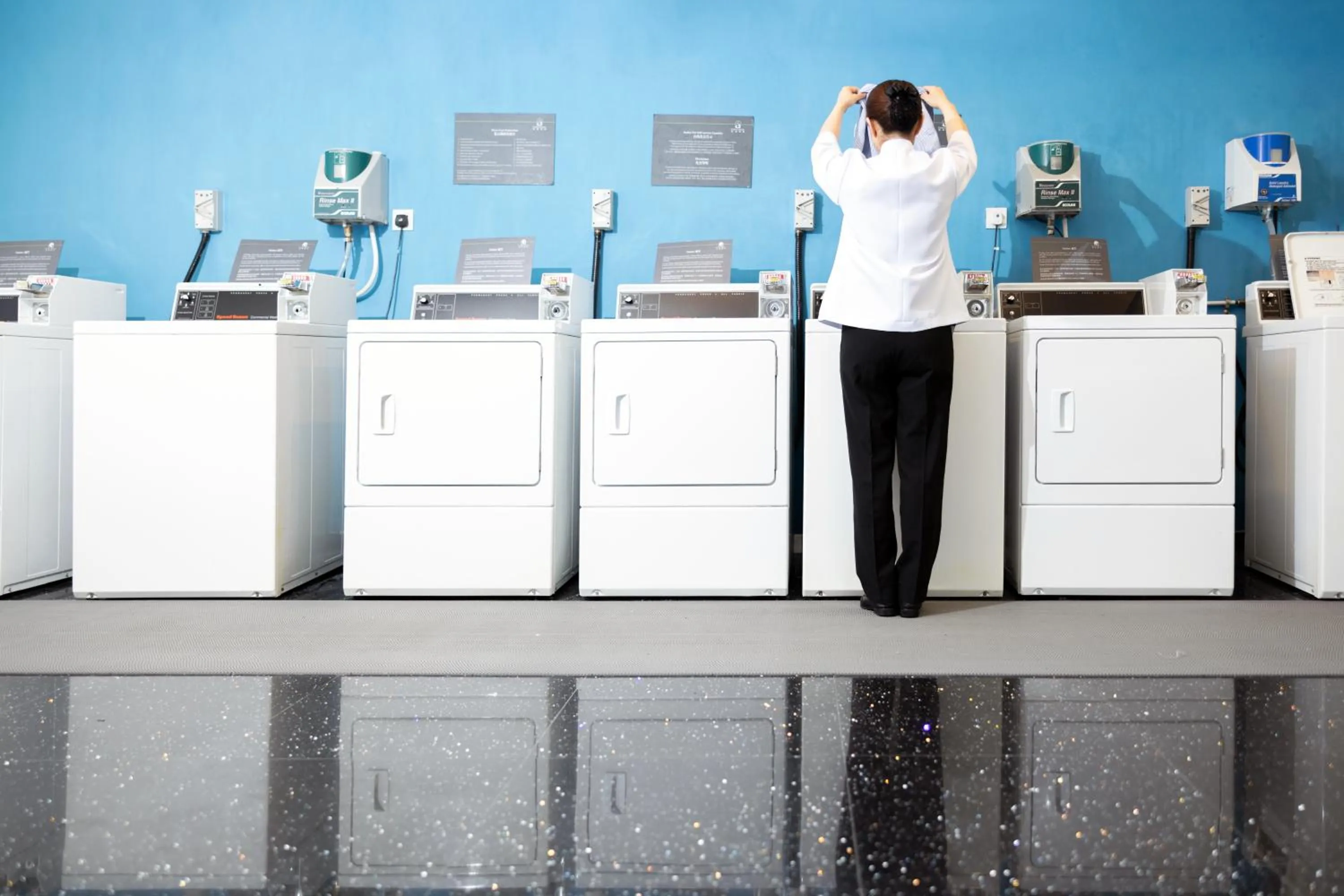 laundry in Panda Hotel