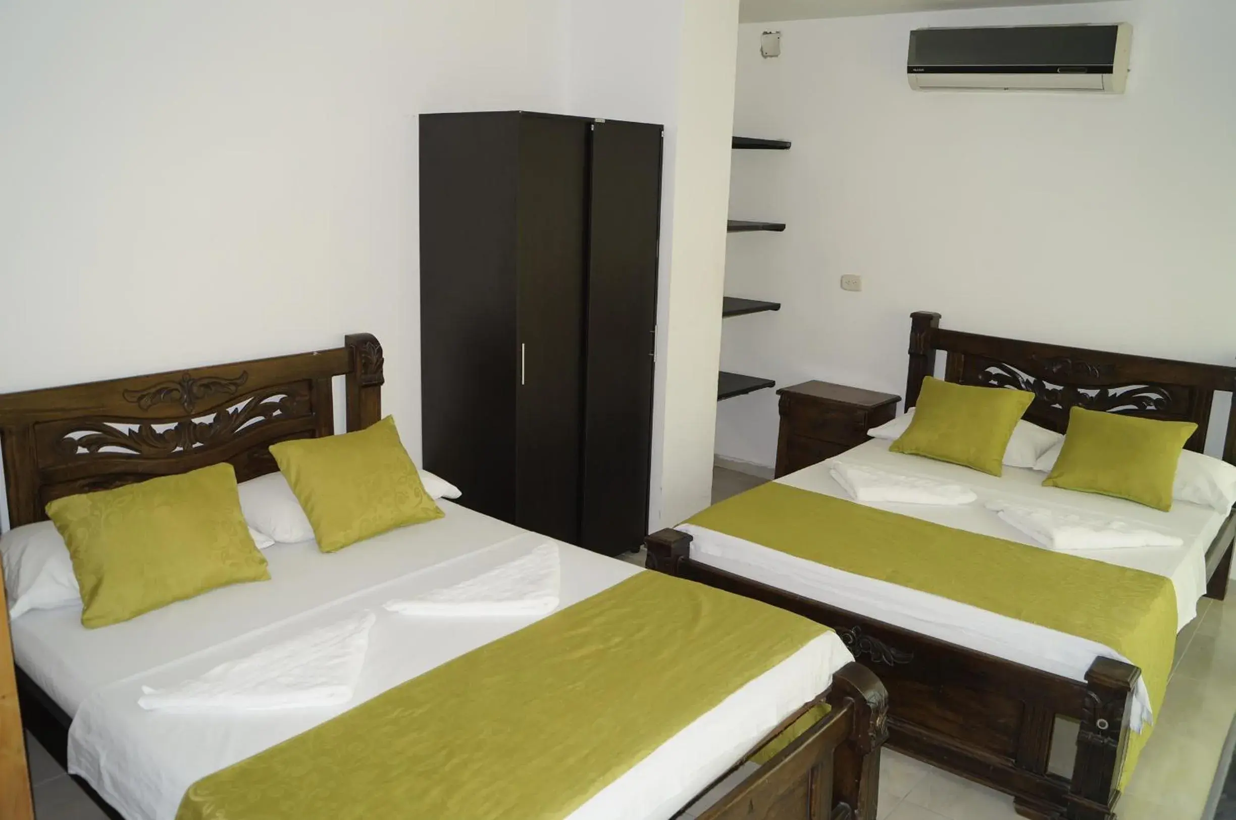 Decorative detail, Bed in Apartahotel Tukasa Rodadero Decorative detail, Bed in Apartahotel Tukasa Rodadero