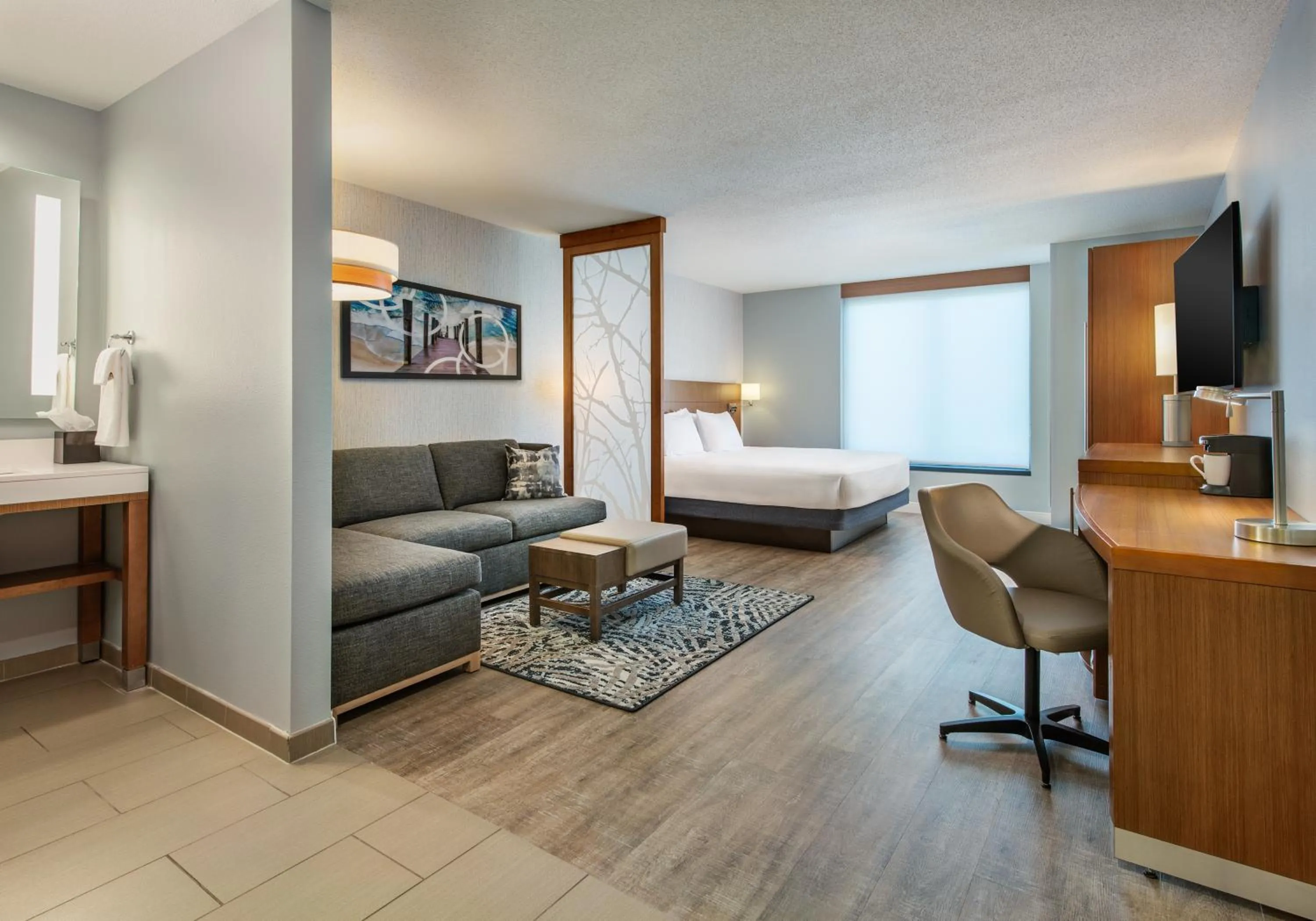 Bedroom, Bed in Hyatt Place Dewey Beach