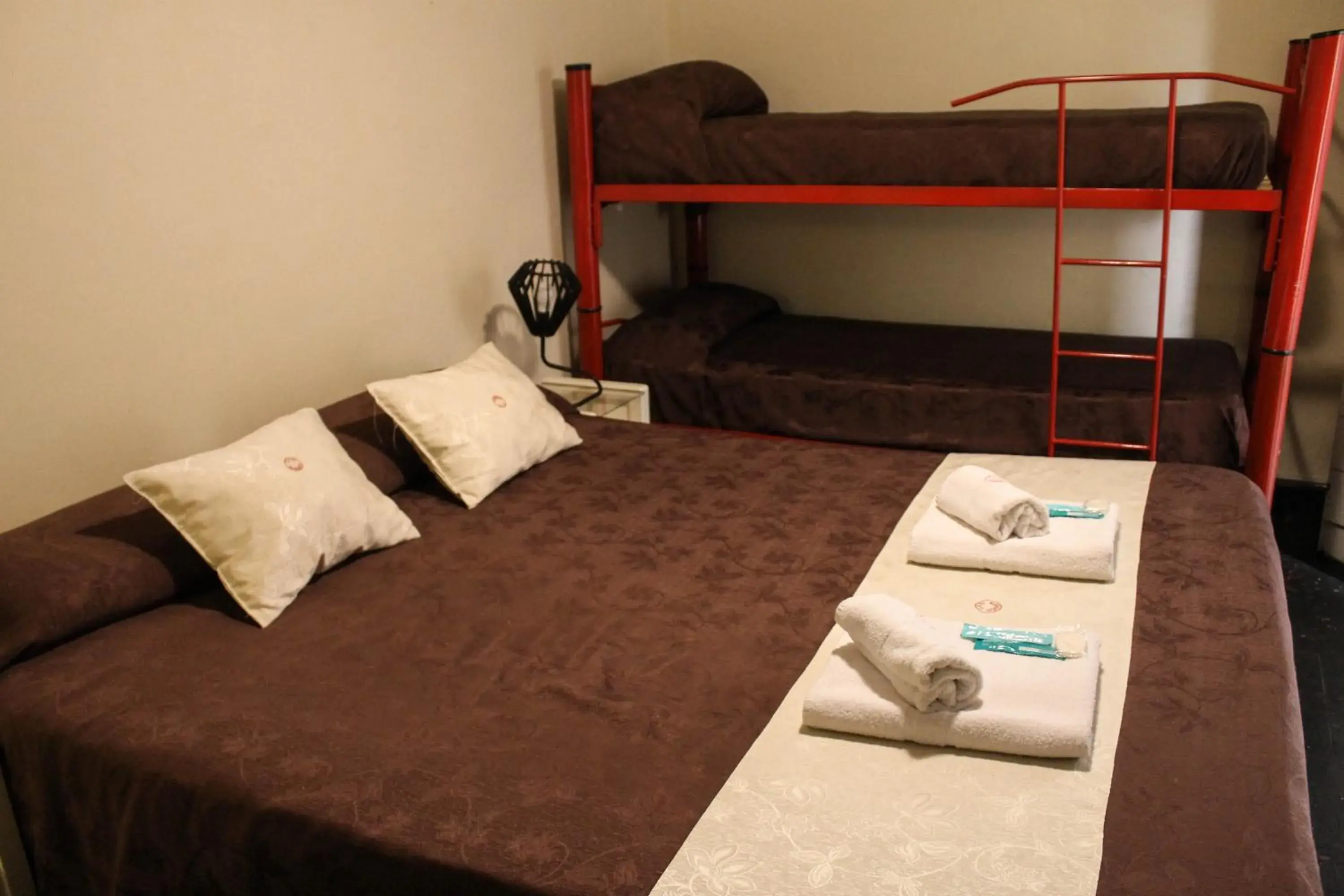 Bed in Casi Guemes Hotel Bed in Casi Guemes Hotel