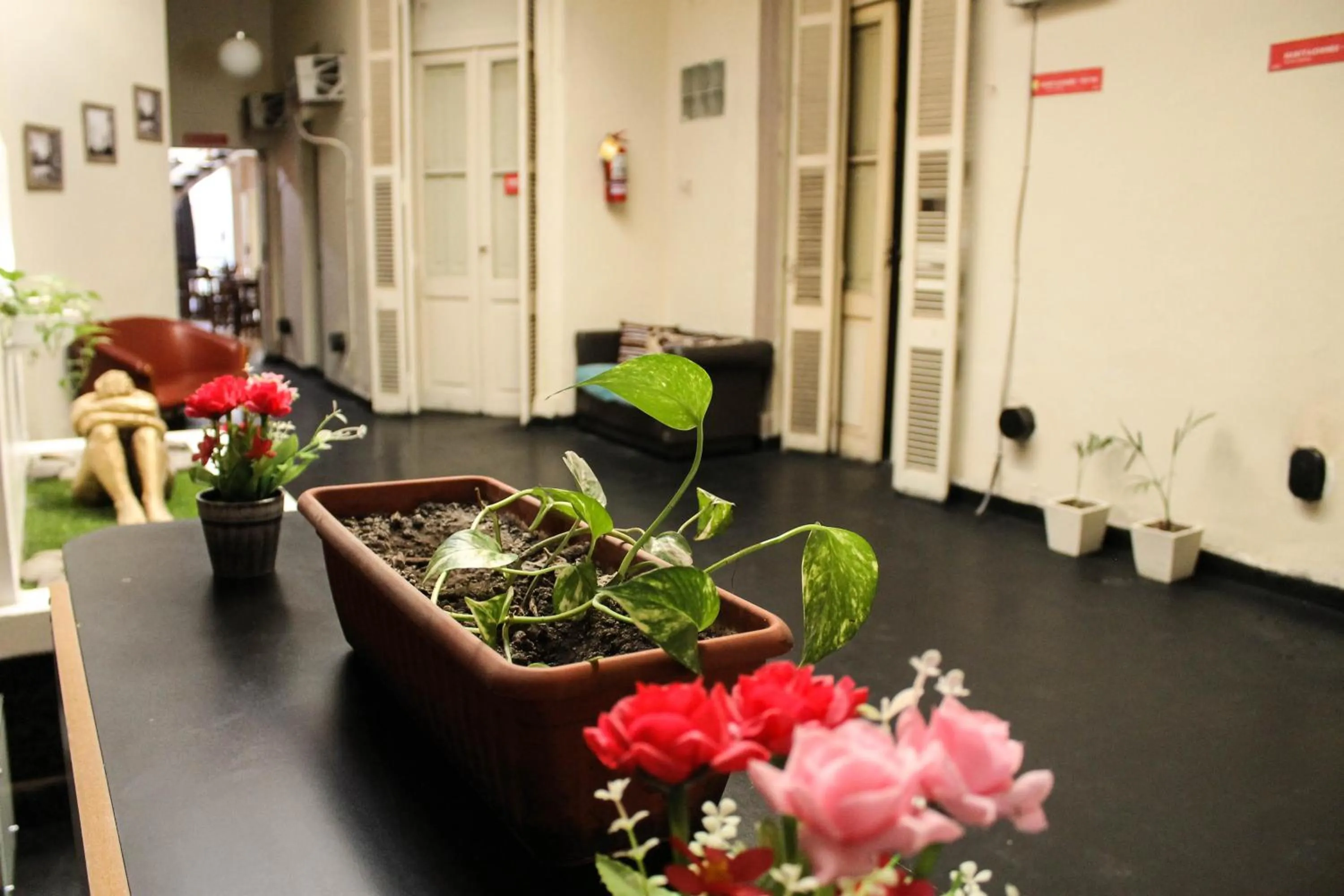 Lounge or bar in Casi Guemes Hotel