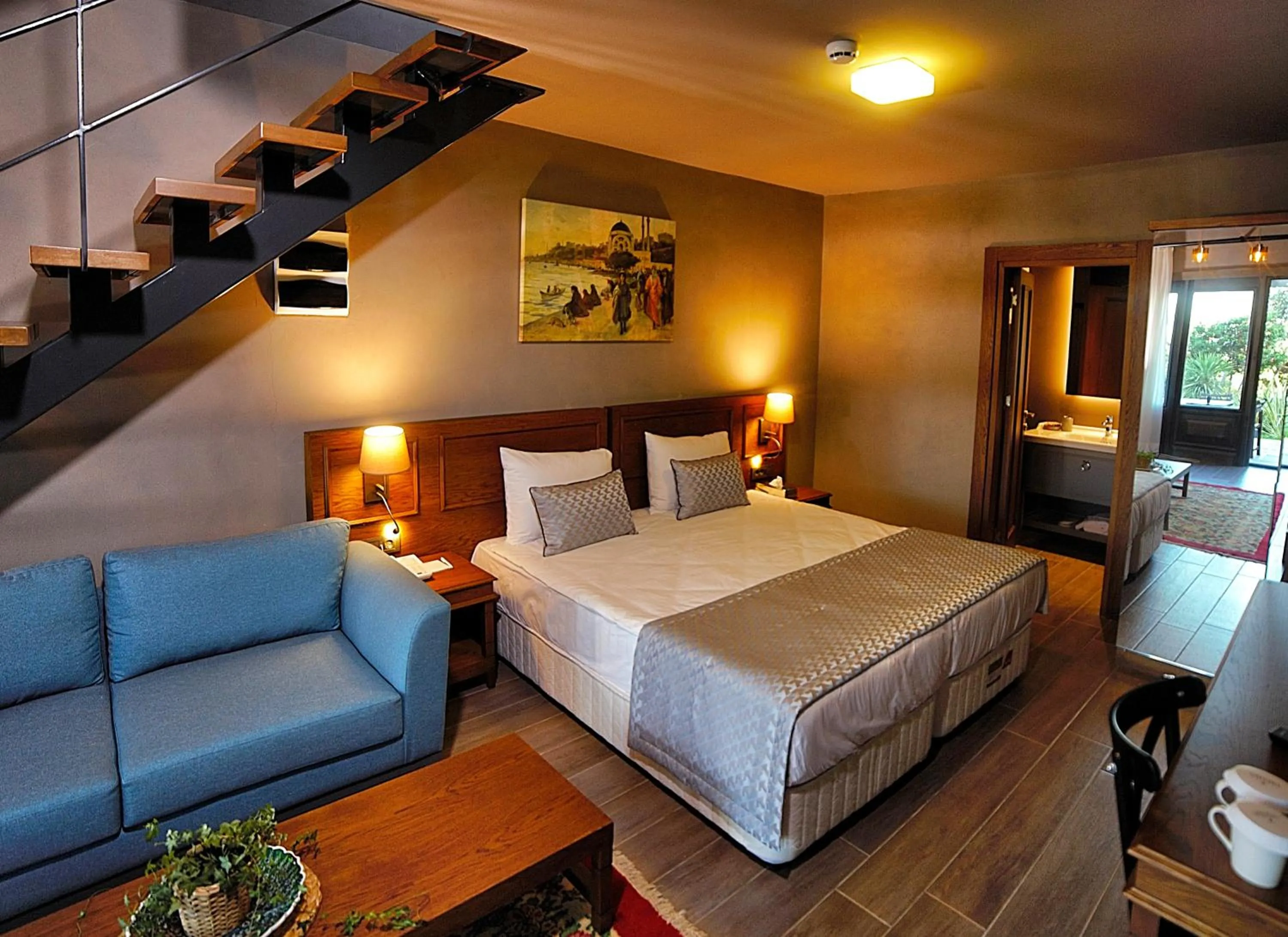 Bed in Triada Hotel Büyükada