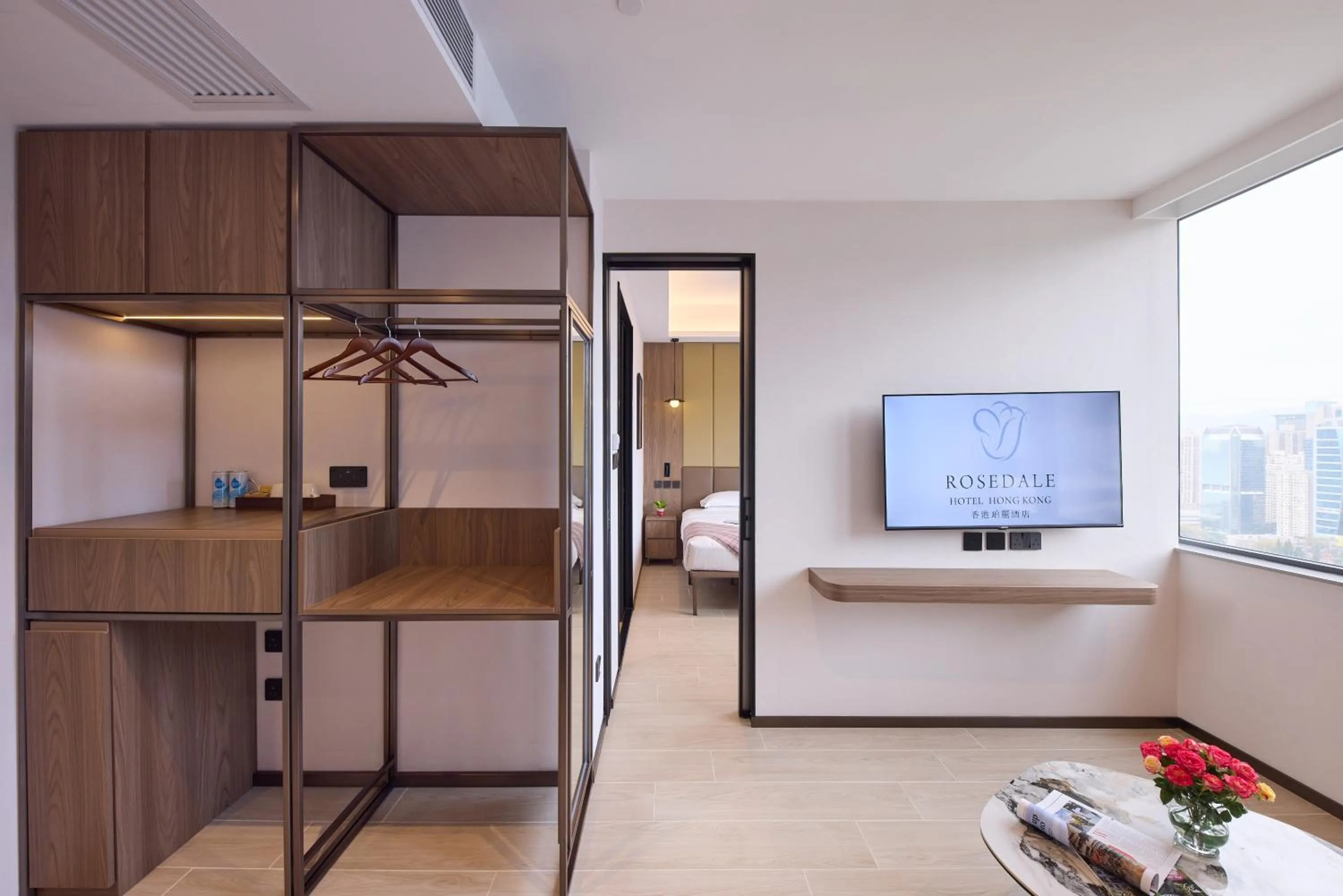 Bed in Rosedale Hotel Hong Kong