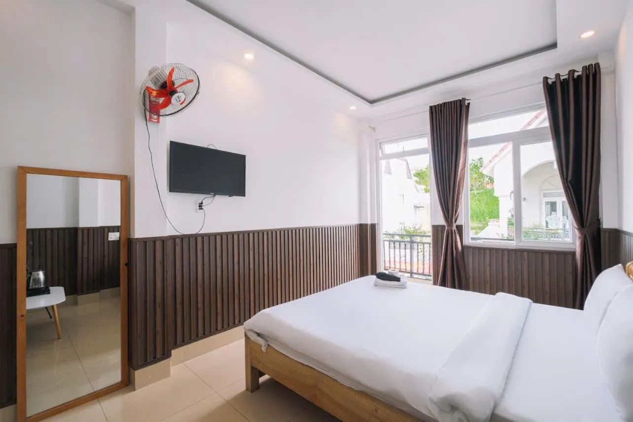 Bedroom, Bed in Cherry House Đà Lạt