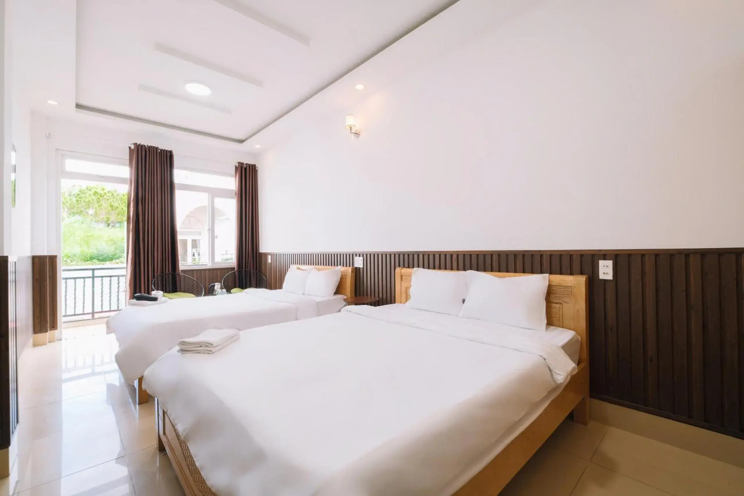 Bed in Cherry House Đà Lạt Bed in Cherry House Đà Lạt