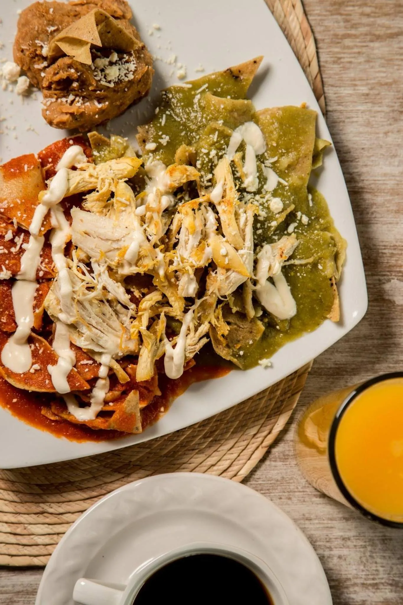 Food and drinks in Quinta San Carlos