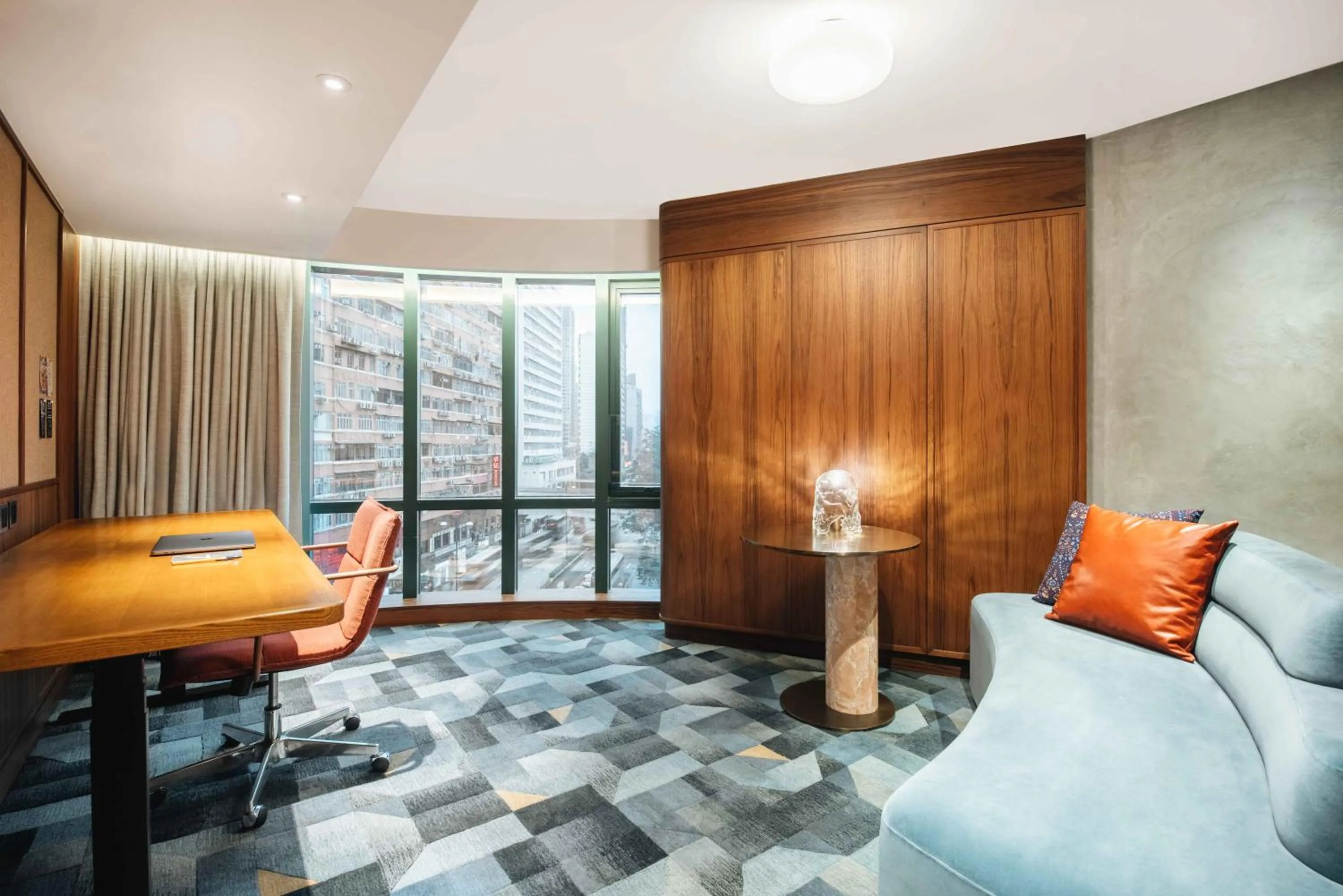 Seating area in Eaton HK