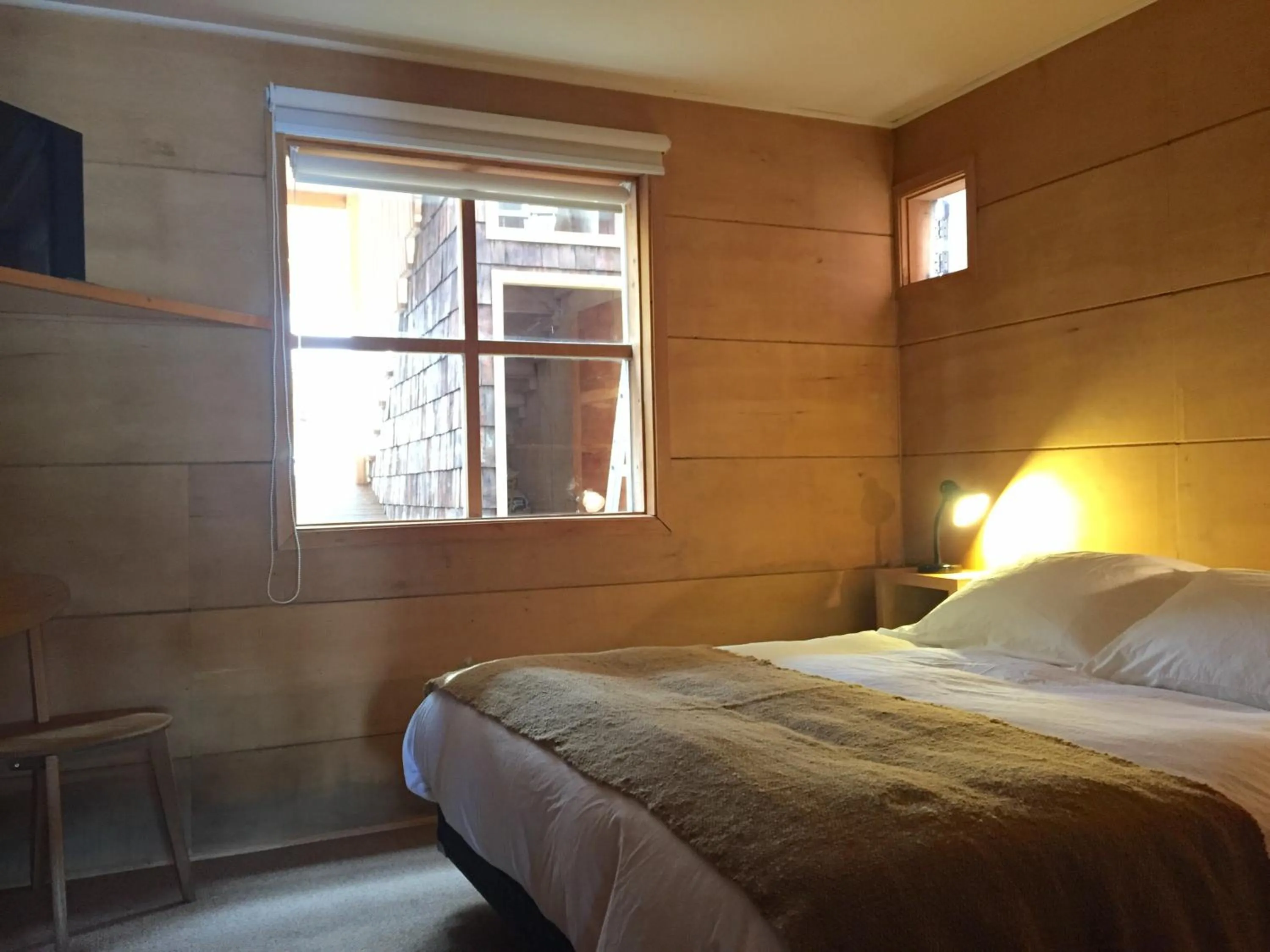 Bed in Palafito Azul Apart Hotel