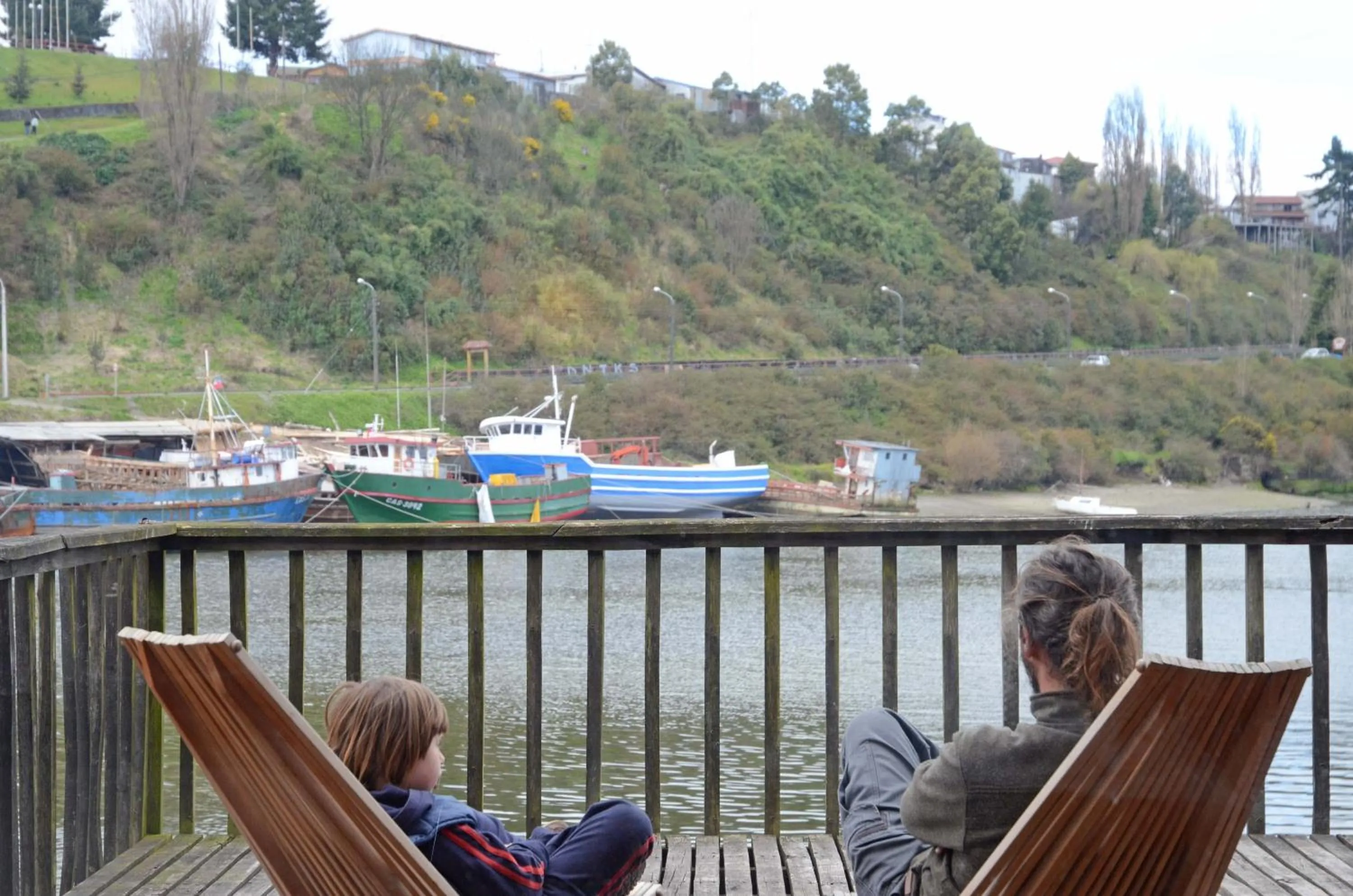 Balcony/Terrace in Palafito Azul Apart Hotel