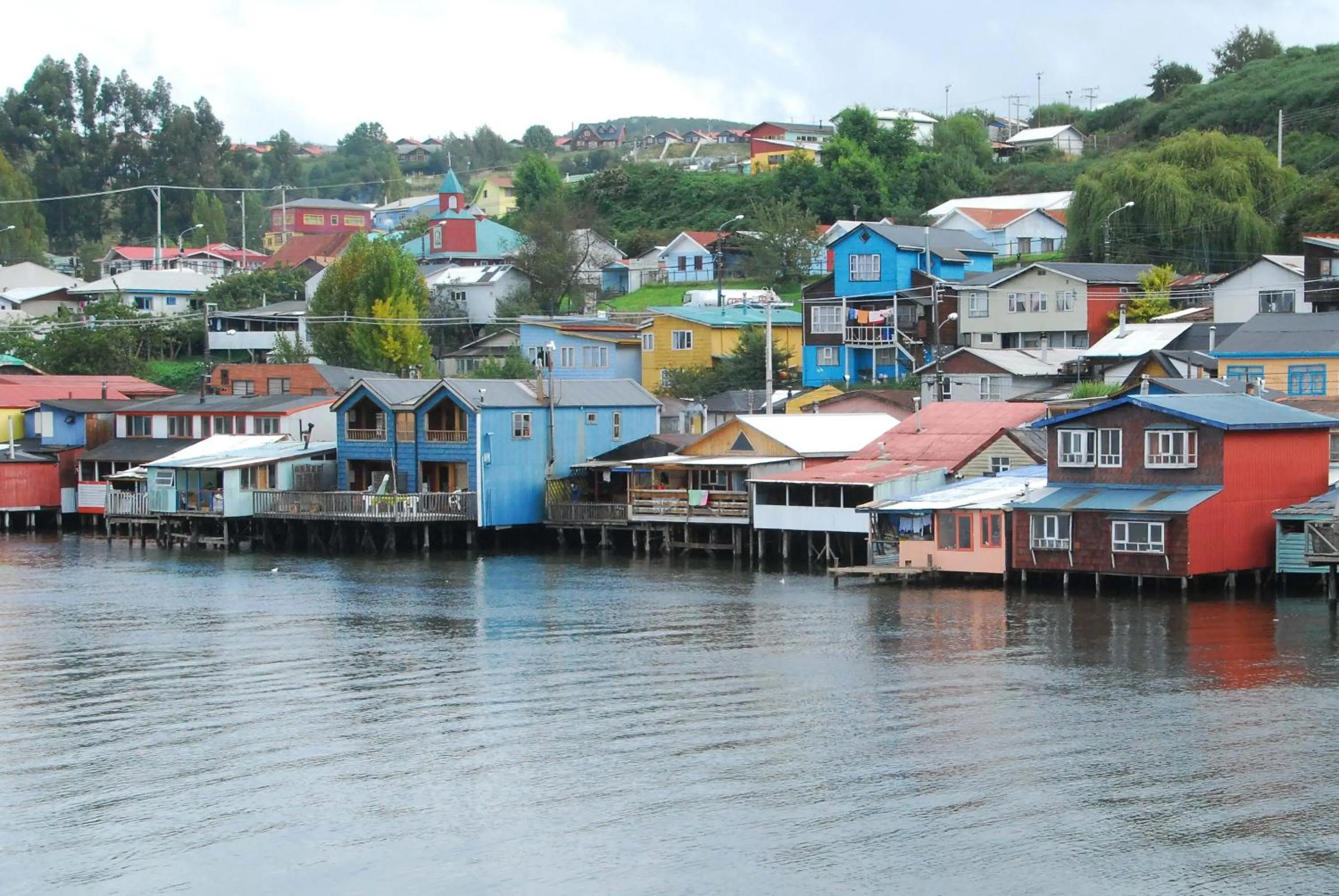 Facade/entrance in Palafito Azul Apart Hotel