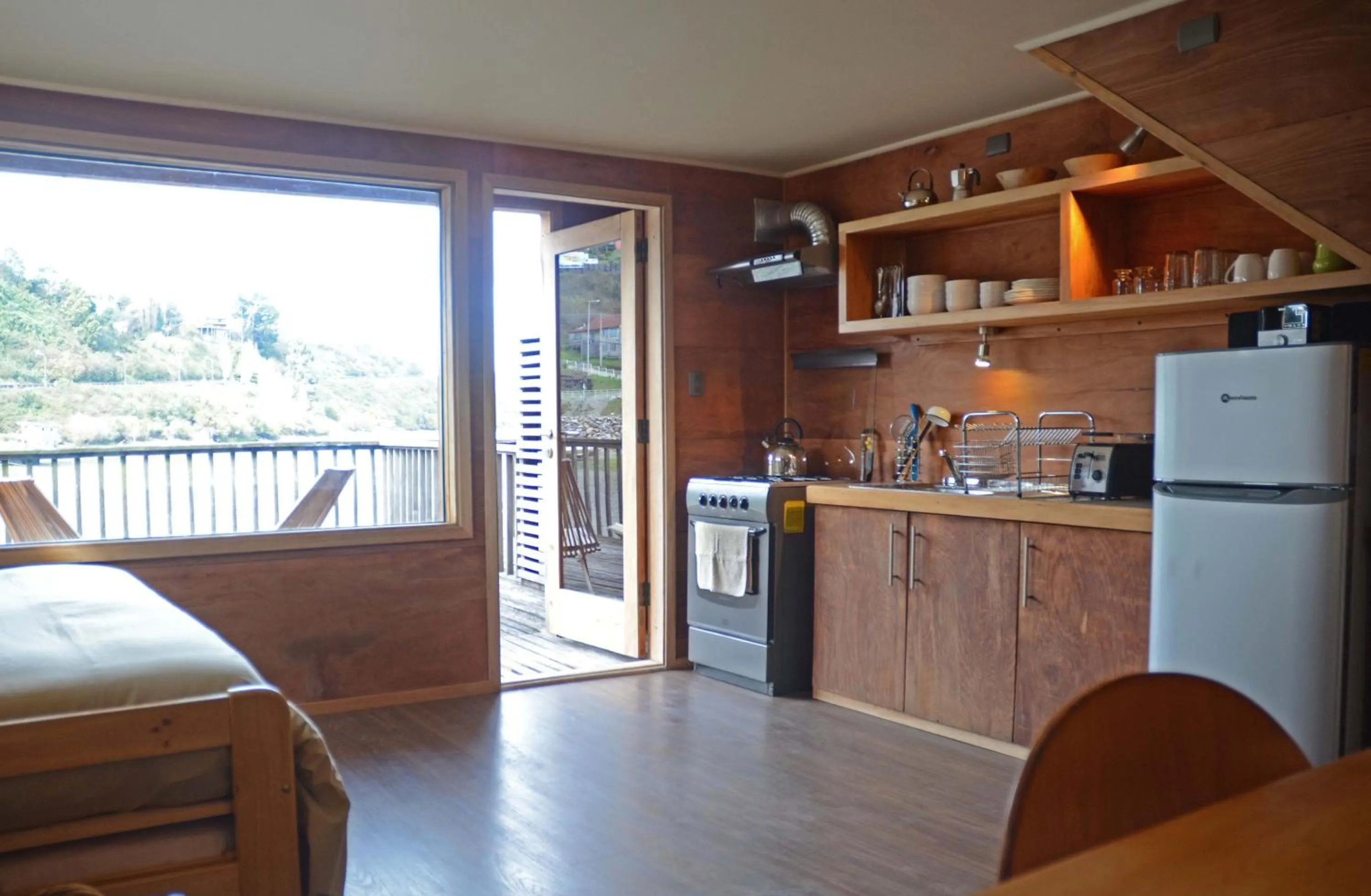 Balcony/Terrace in Palafito Azul Apart Hotel
