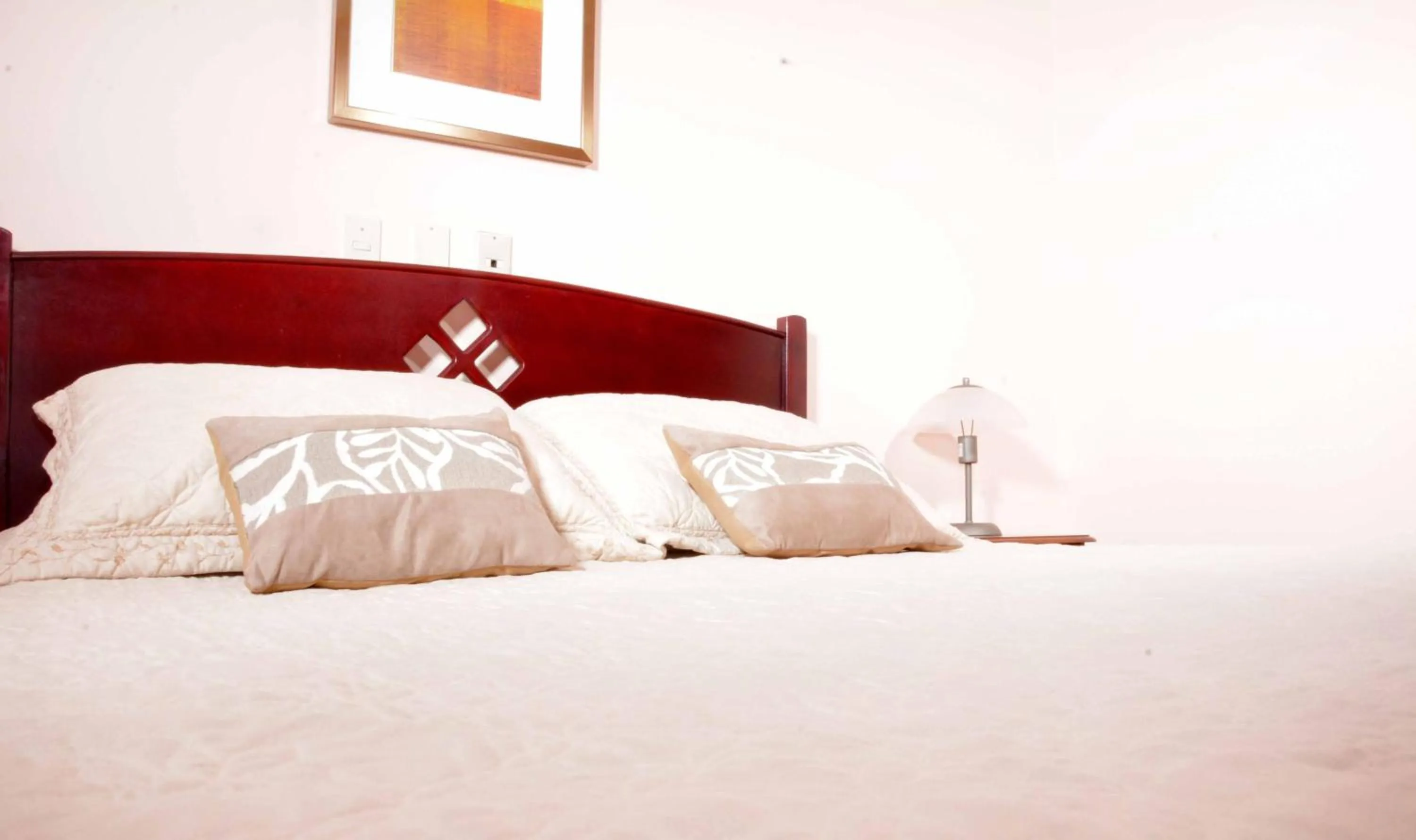 Bed in Hotel San Francisco De la Selva