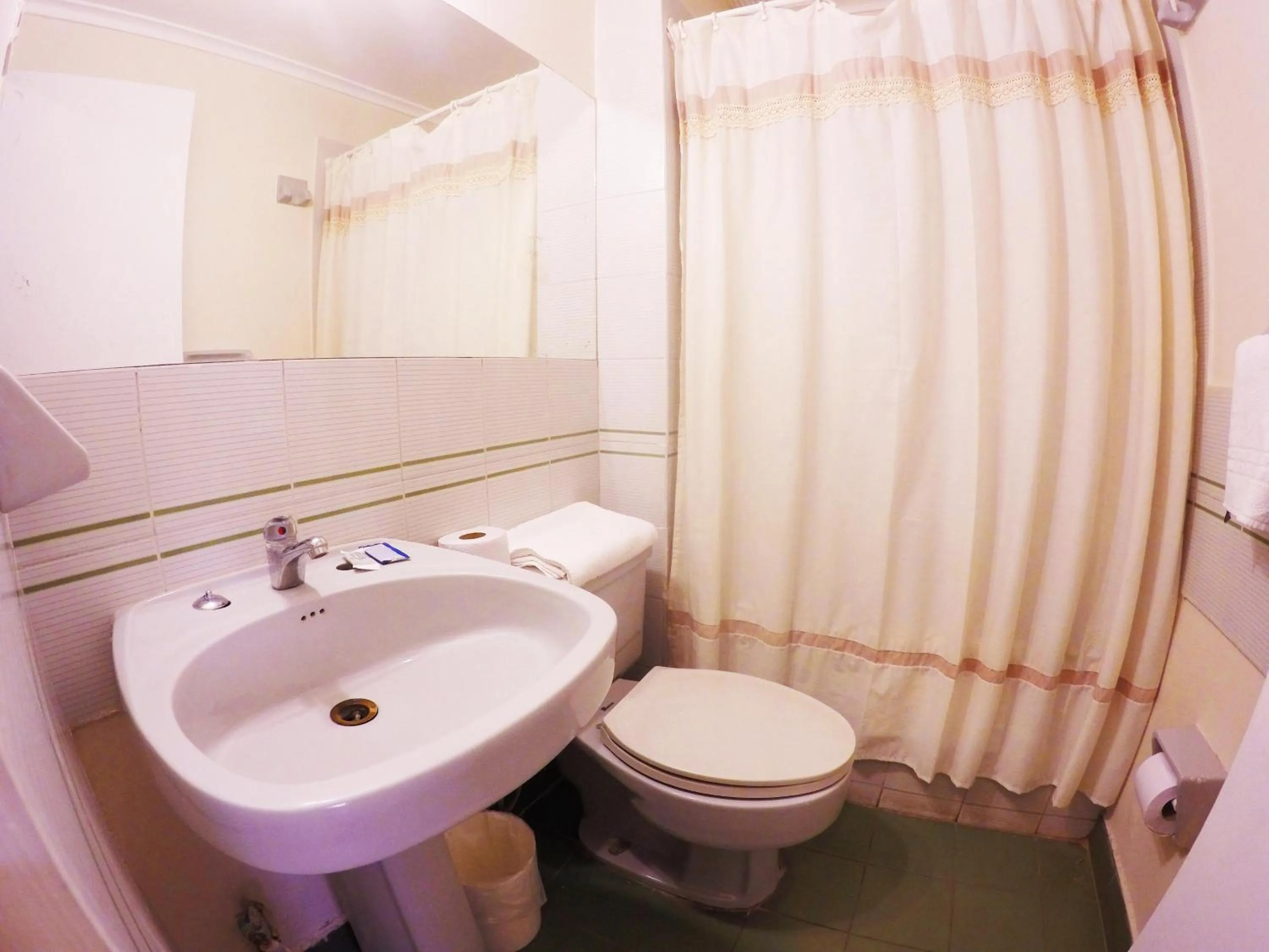 Bathroom in Hotel San Francisco De la Selva