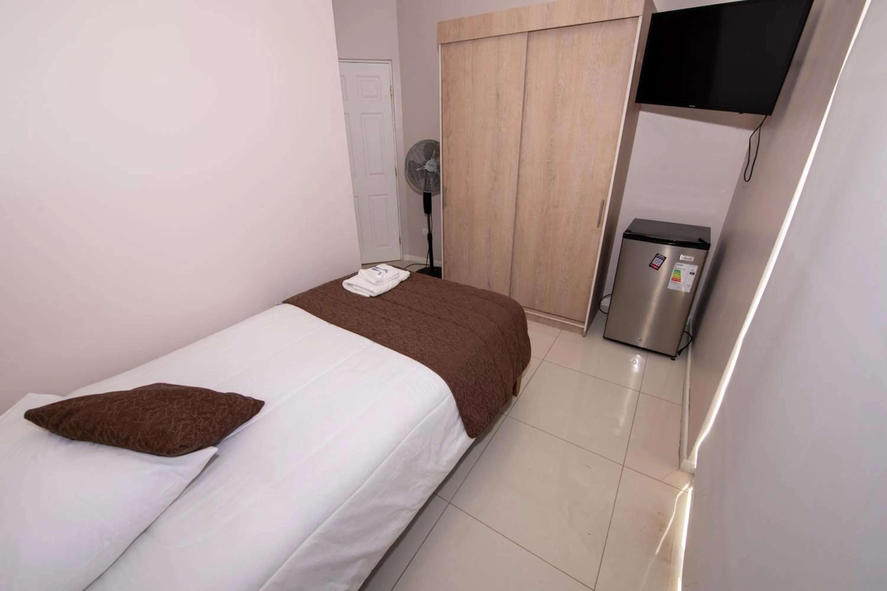 Bed in Hotel San Francisco De la Selva